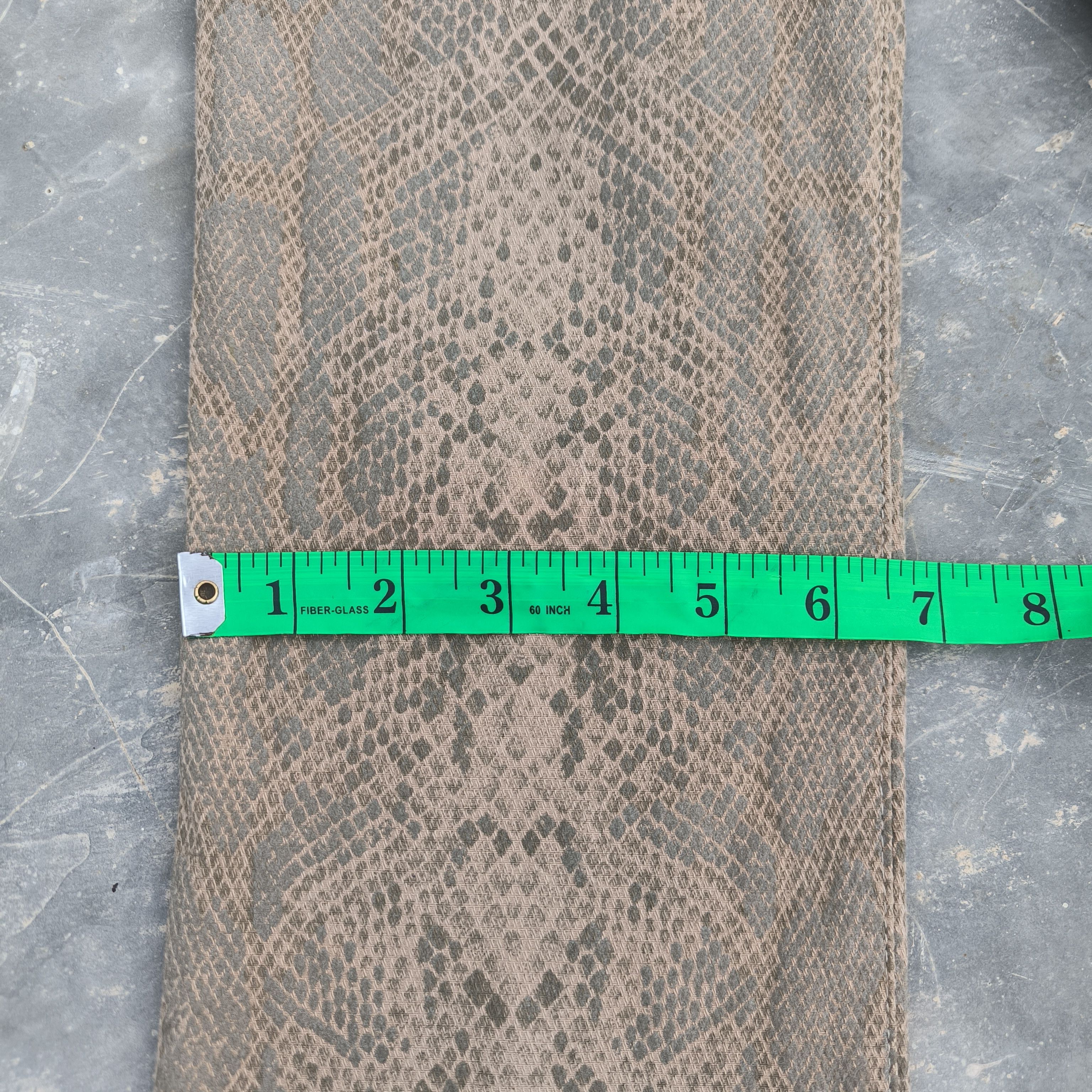 If Six Was Nine Stretchy flared Full printed Python Snake Skin Size 27" / US 4 / IT 40 - 14 Thumbnail