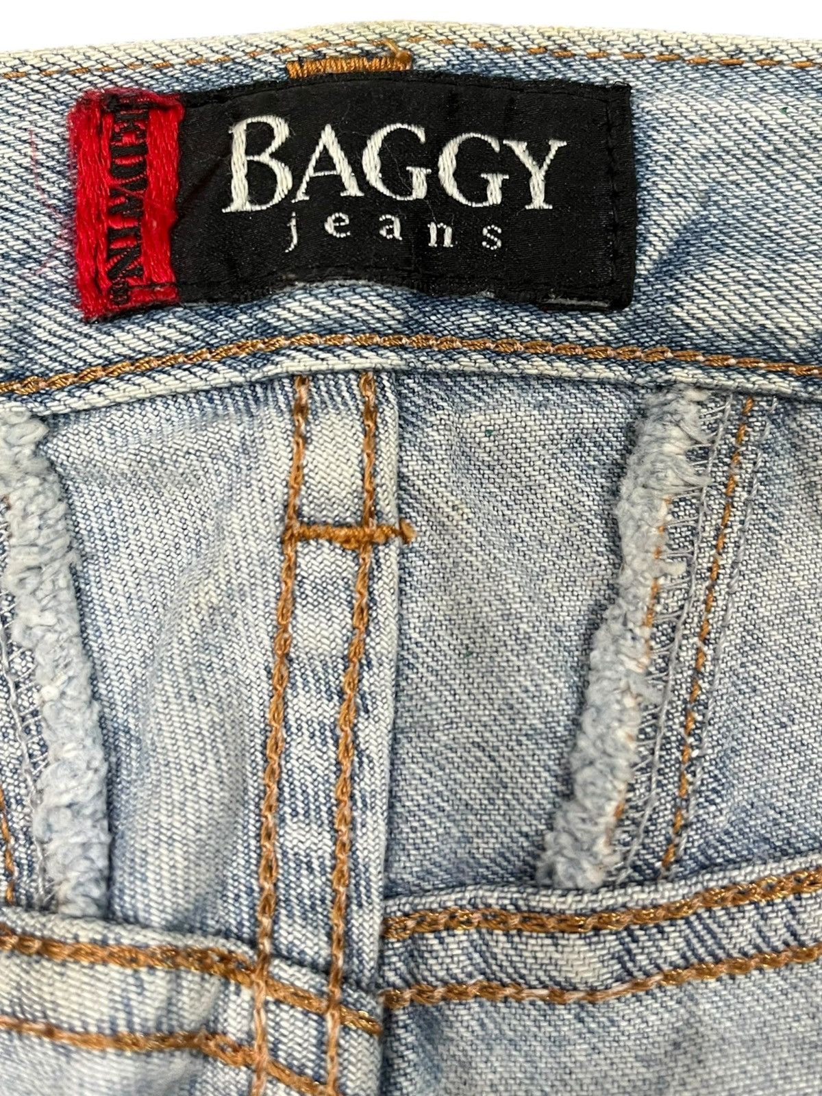 Beauty Beast × Edwin × Yasuyuki Ishii Vintage Edwin Baggy Mudwash Denim Size US 31 - 5 Thumbnail