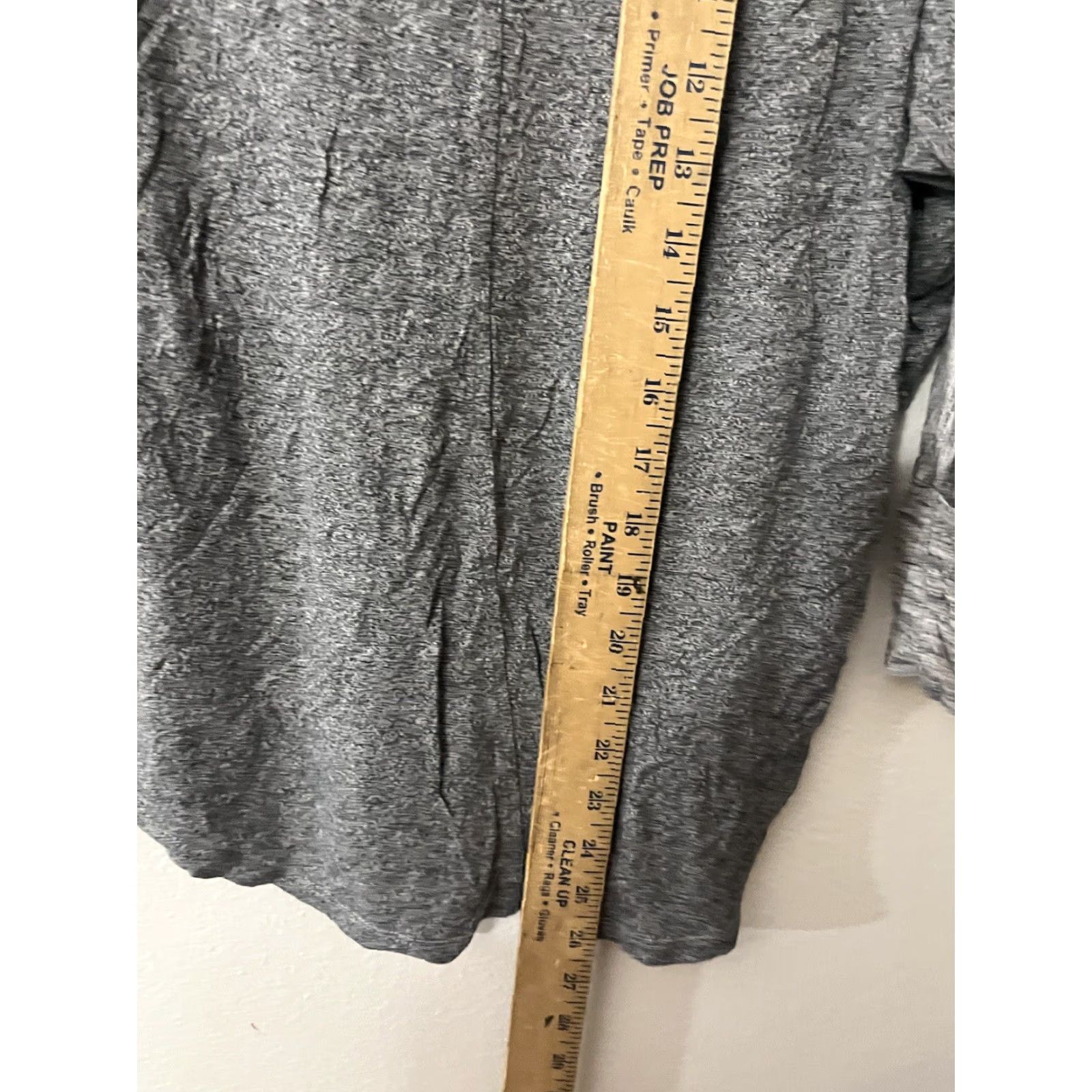 Vintage VINTAGE Ann Taylor Loft Striped Tunic Shirt 3/4 Sleeve Boat Neck Medium Heather Gray 100% Cotton Womens Nautical Size M / US 6-8 / IT 42-44 - 4 Thumbnail