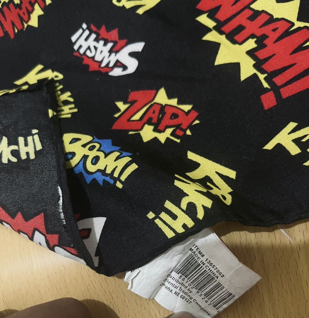 Japanese Brand Comic FullPrint Bandana Pop Style Size ONE SIZE - 2 Thumbnail