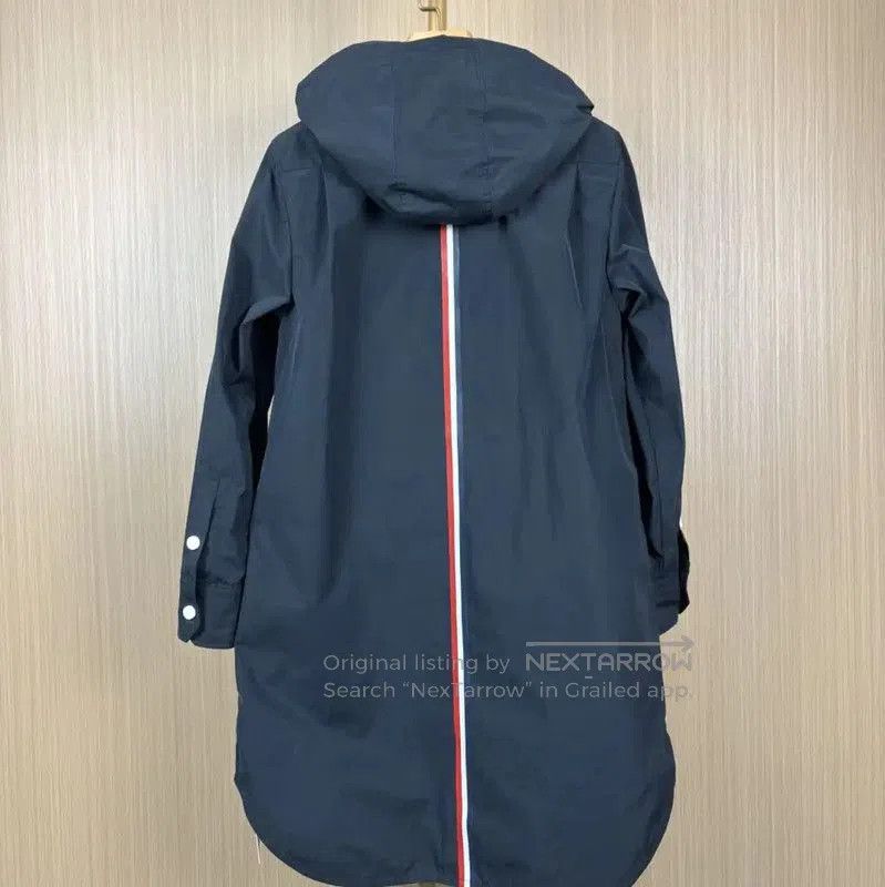 Thom Browne Thom Browne Women's Black Polyester Raincoat . Size L / US 10 / IT 46 - 2 Thumbnail