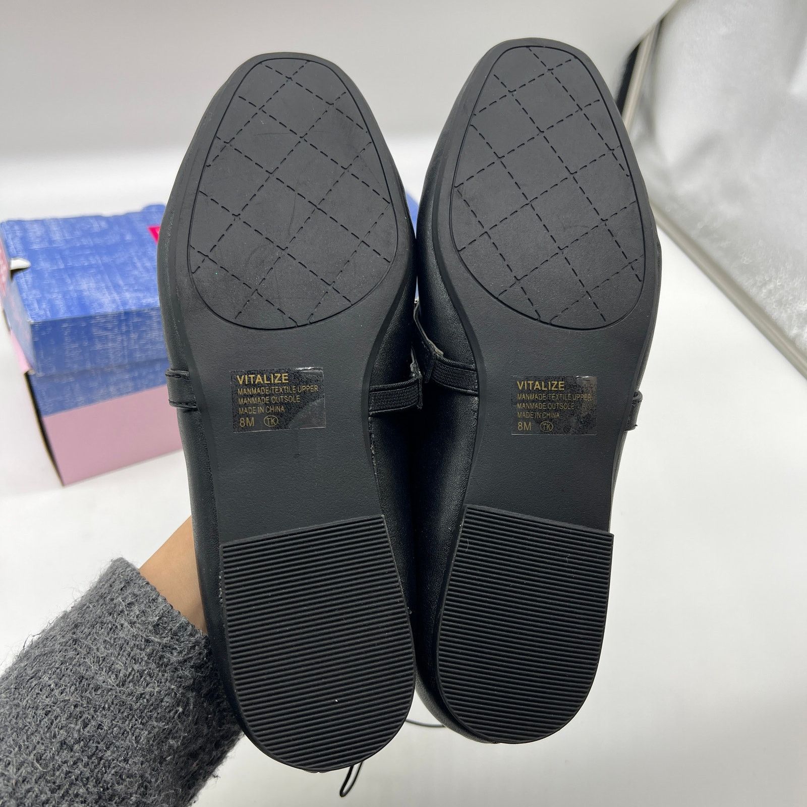 Other Pop Shoes Vitalize Ballet Flats Slip On Black Size 8M Size US 8 / IT 38 - 5 Thumbnail
