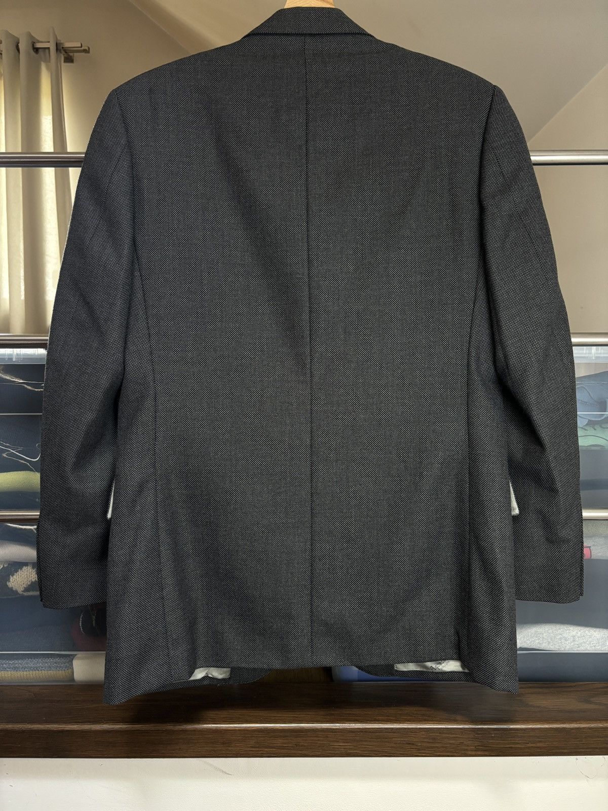 Aquascutum × Designer Aquascutum London Wool Suit Set Blazer + Pants Size 38S - 4 Thumbnail