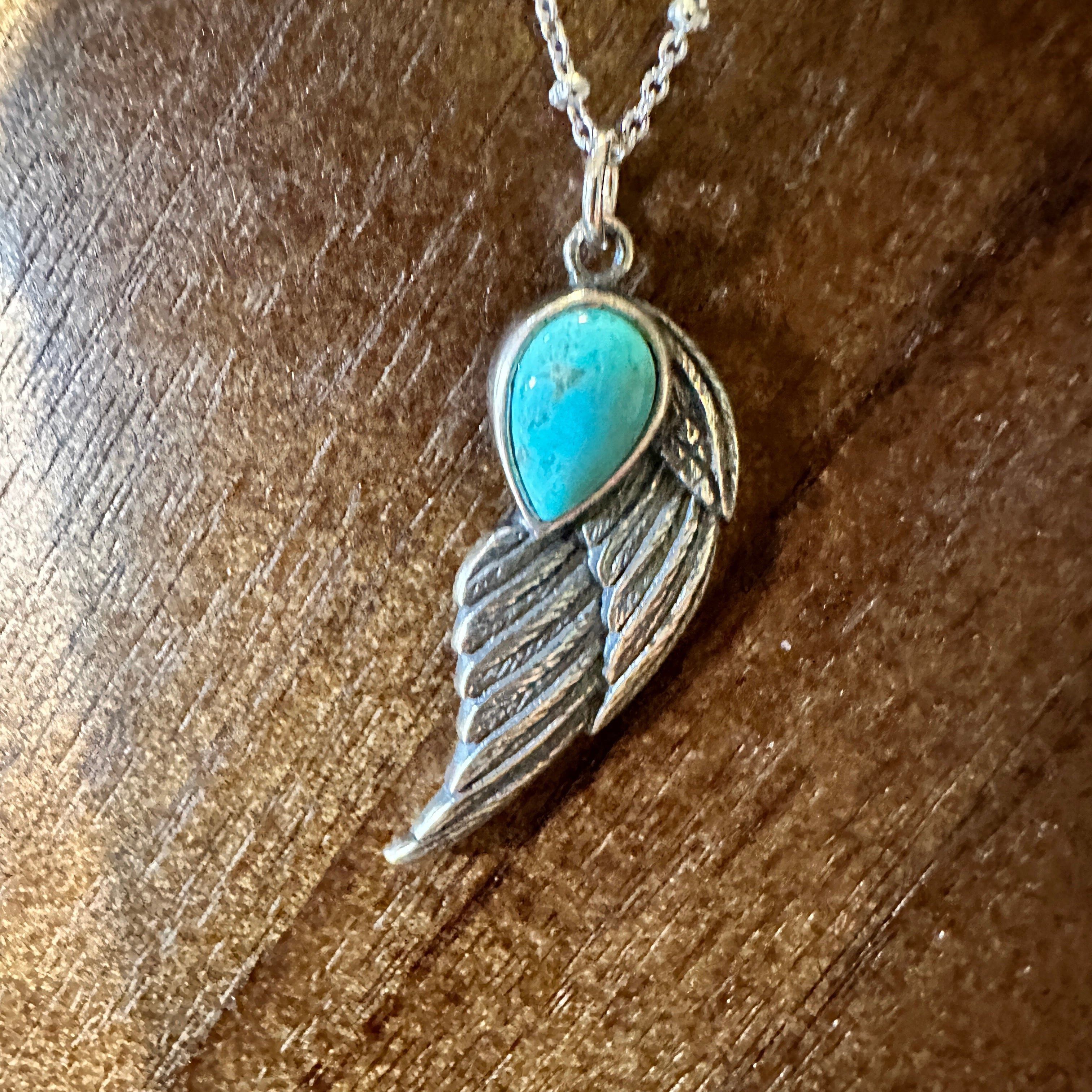 Other Native American Eagle Turquoise Necklace, Genuine Sterling S Size ONE SIZE - 3 Thumbnail