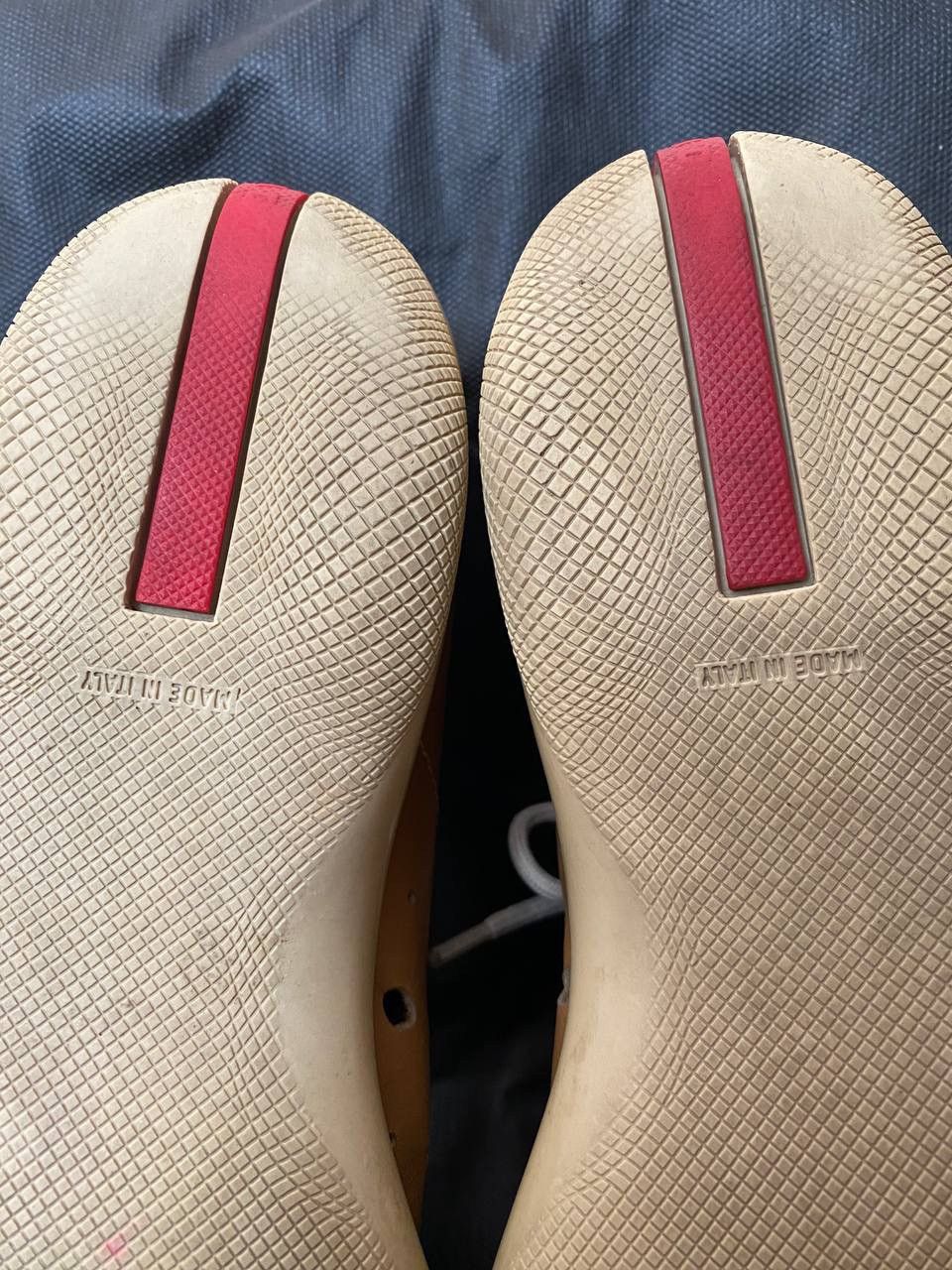 Prada 🔥 00s Prada Holes Americas Cup leather low top sneakers Size US 8.5 / IT 38.5 - 12 Thumbnail