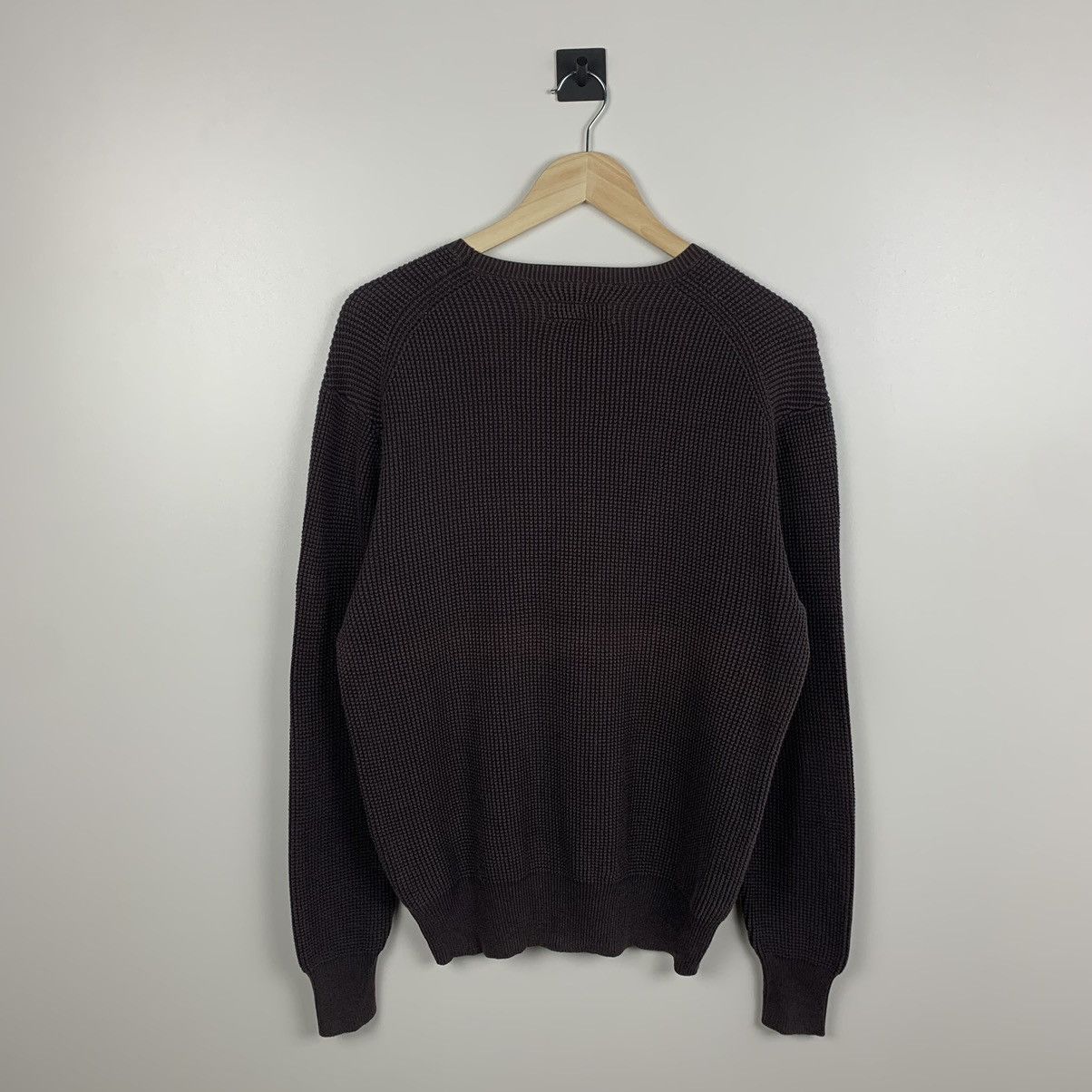 Allsaints Allsaints Trias Crew Sweater Cotton Men’s Size Medium Brown Size US M / EU 48-50 / 2 - 7 Thumbnail
