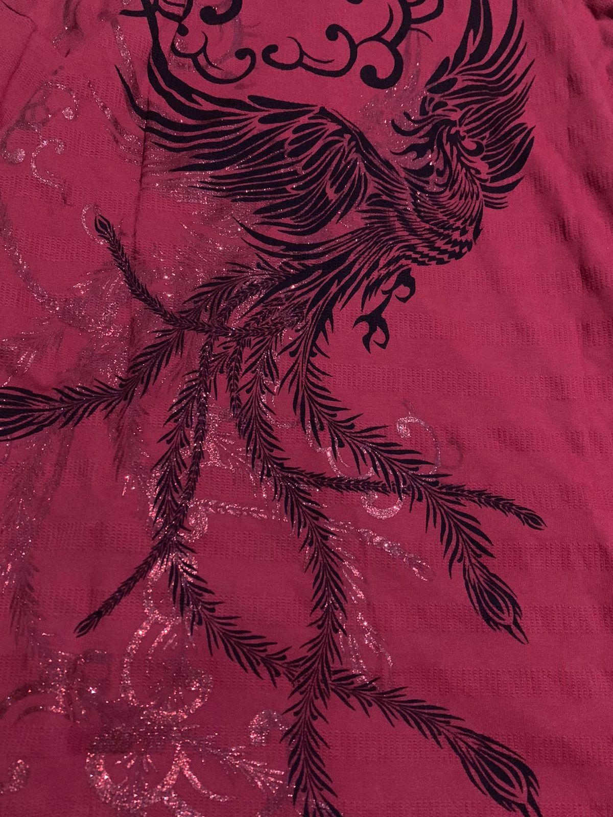Beauty Beast × If Six Was Nine × Japanese Brand Red japanese phoenix pattern hoodie jacket Size US XL / EU 56 / 4 - 7 Thumbnail