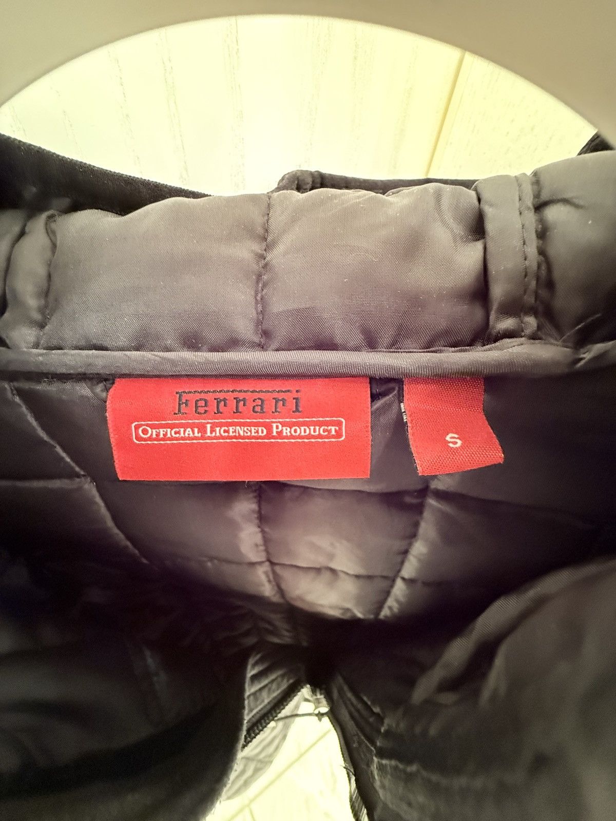 Ferrari Ferrari Logo Racing Bomber Jacket Black Red S Size US S / EU 44-46 / 1 - 3 Thumbnail