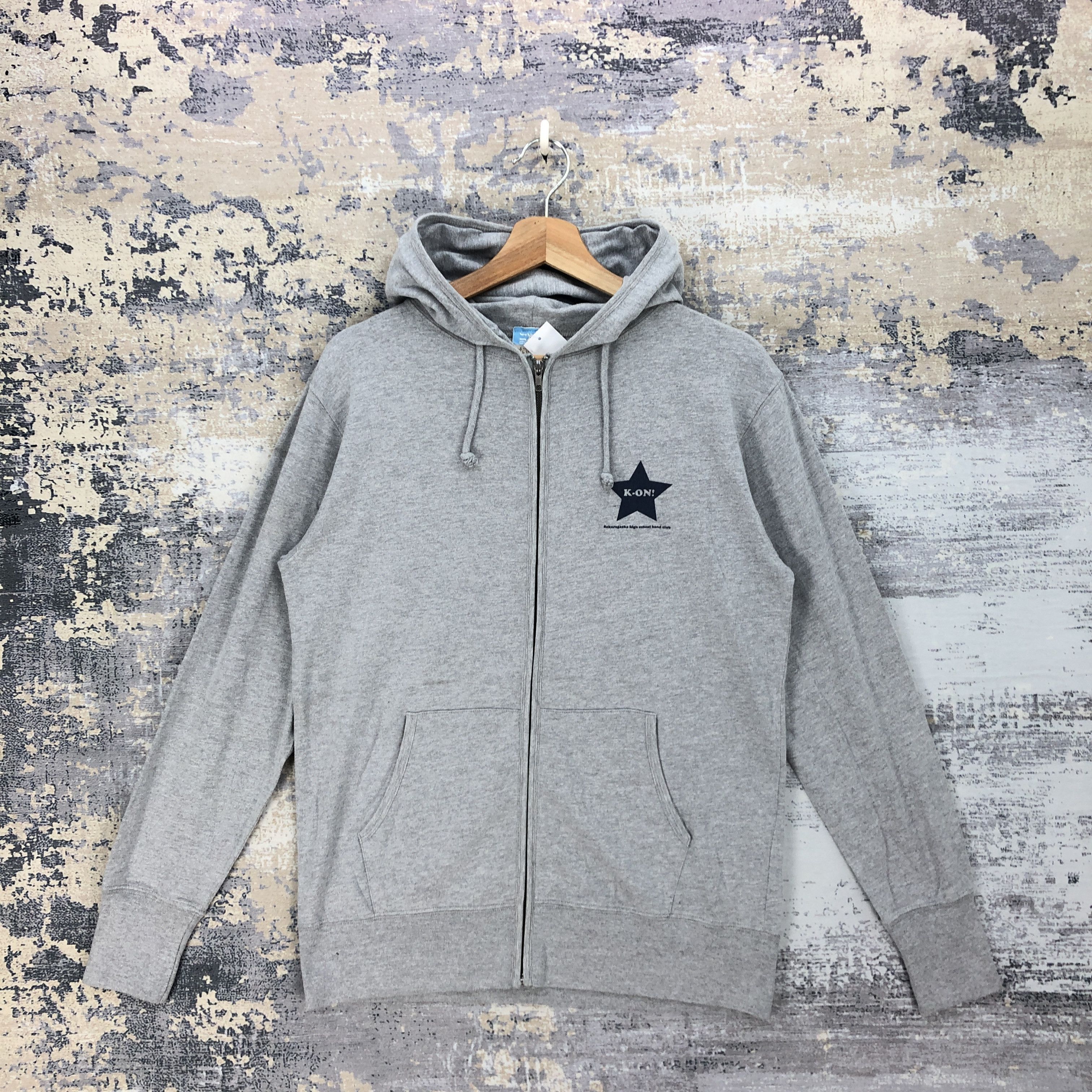 Anime × Japanese Brand × Vintage Vintage 90s Mio Akiyama Hoodie Sweater Zipper Sweatshirt Size US M / EU 48-50 / 2 - 2 Thumbnail