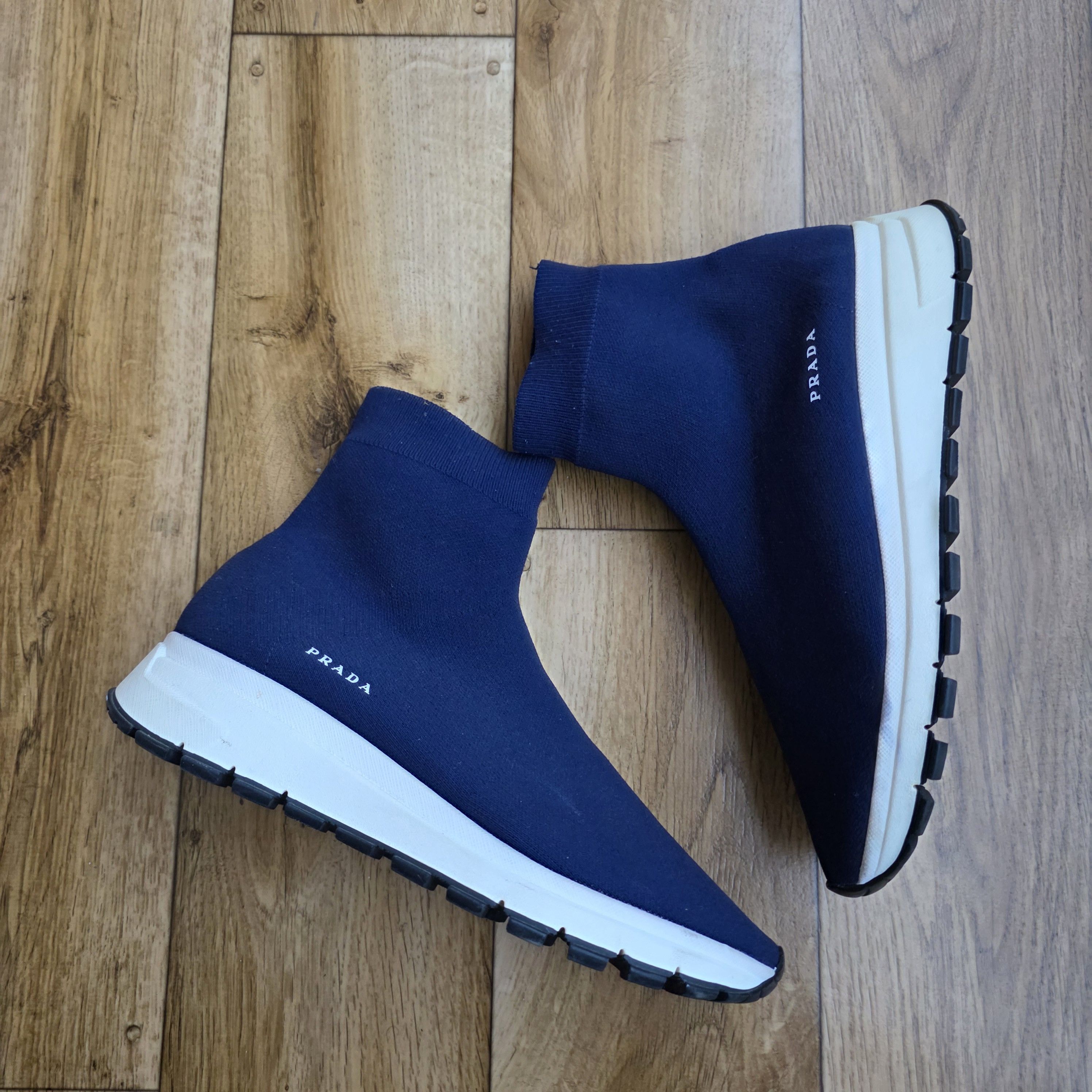 Prada PRADA SOCK ANKLE SNEAKERS Size US 8 / EU 41 - 2 Thumbnail