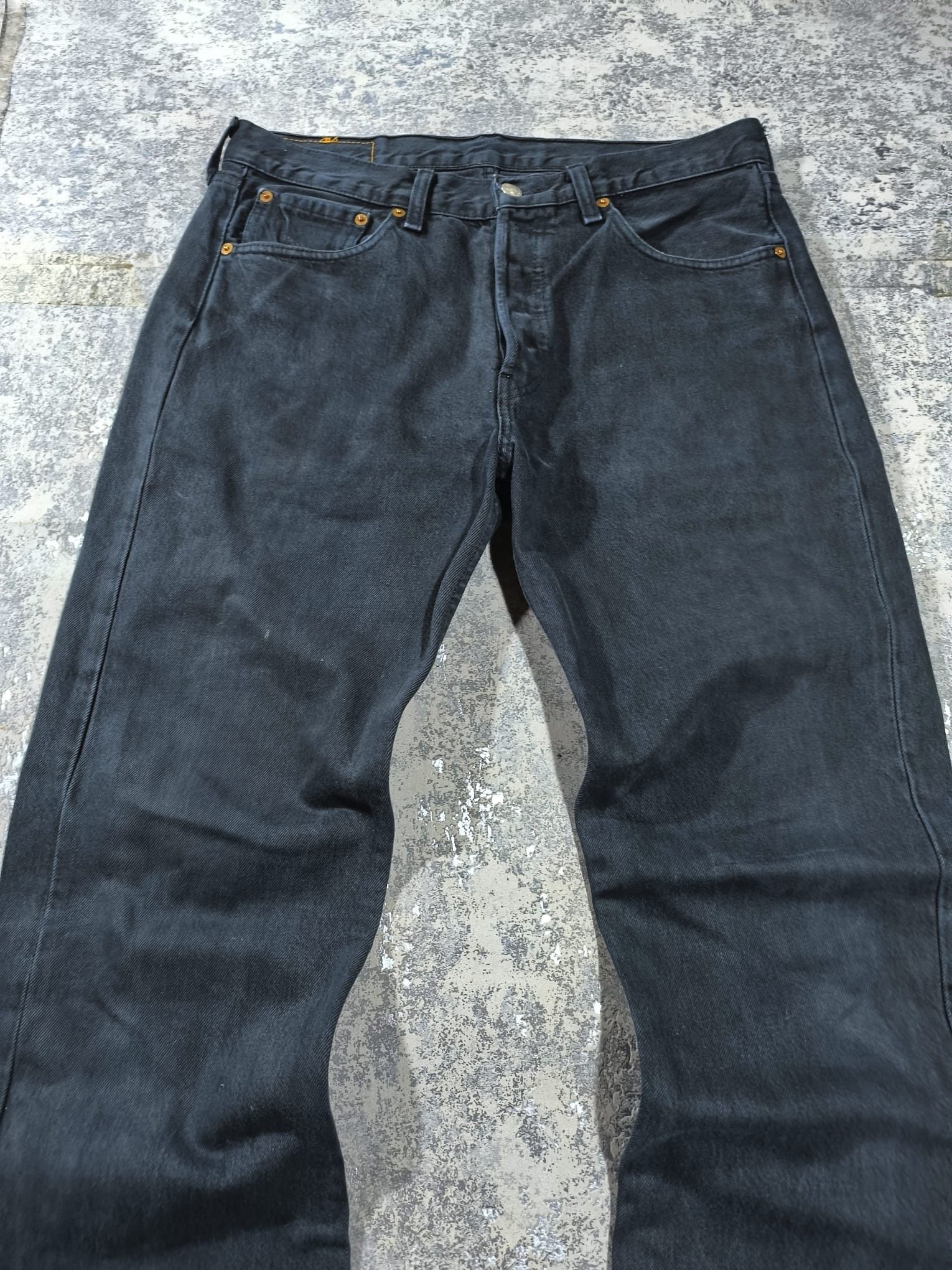 Levi's vintage levis 501 faded black Size US 32 / EU 48 - 3 Thumbnail