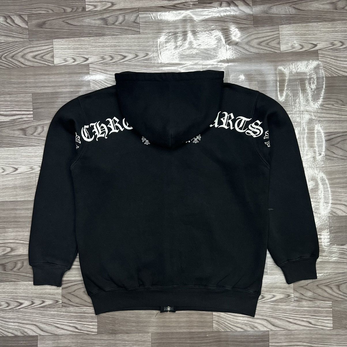Chrome Hearts Chrome Hearts USA Scripts Logo Zip-Up Hoodie Size US L / EU 52-54 / 3 - 3 Thumbnail