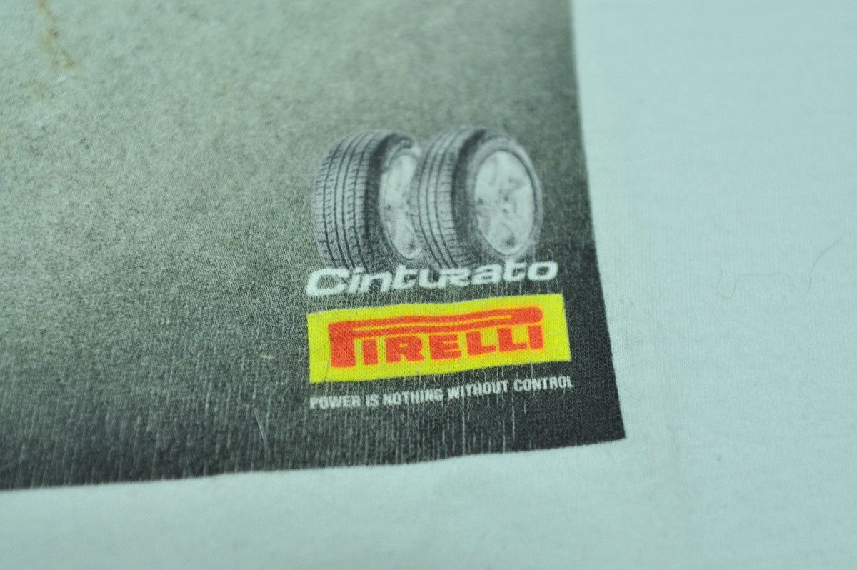 Vintage Vintage Pirelli Racing T shirt Size US M / EU 48-50 / 2 - 10 Thumbnail