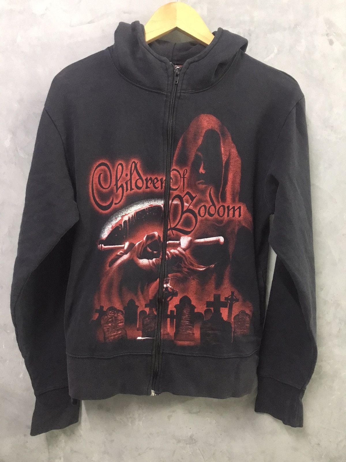 Band Tees × Vintage Vintage Bootleg 90s Children of Bodom hoodie Size US S / EU 44-46 / 1 - 1 Thumbnail