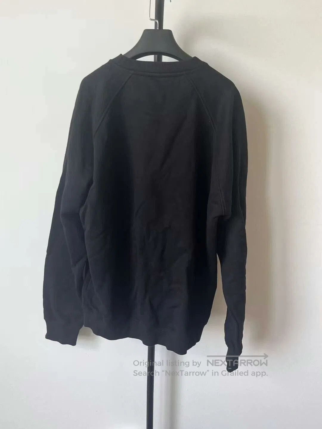 Prada prada black logo crewneck sweatshirt unisex. Size US XL / EU 56 / 4 - 2 Thumbnail
