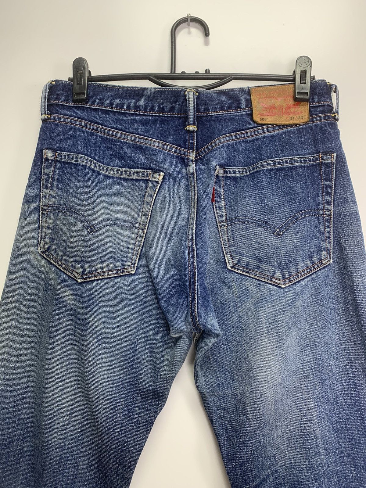 Levi's Vintage 505 Levi’s Distress Denim Size US 31 - 11 Thumbnail