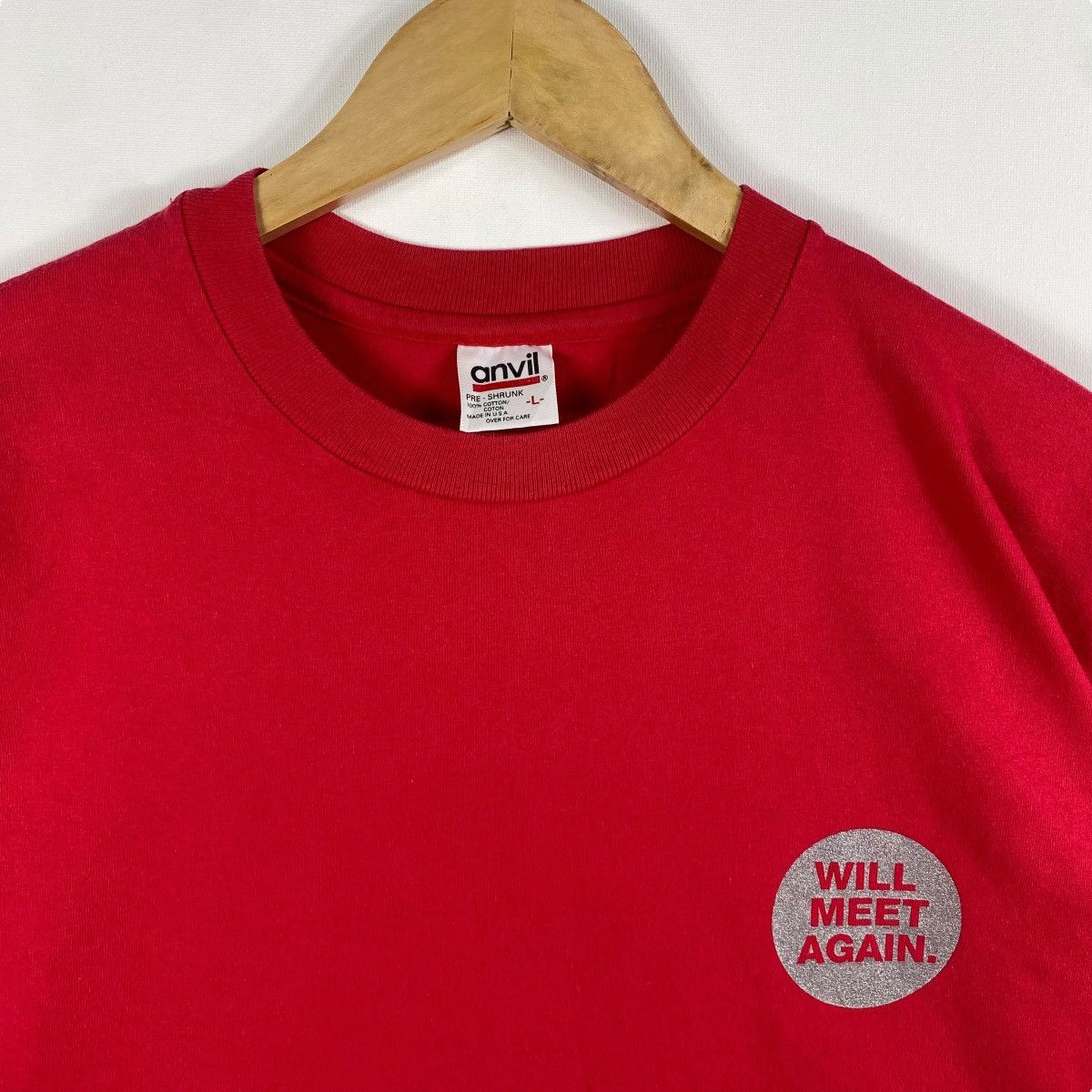 Vintage Vintage 90's Japanese DJ Will Meet Again Concert Tee Shirt Size US L / EU 52-54 / 3 - 2 Thumbnail