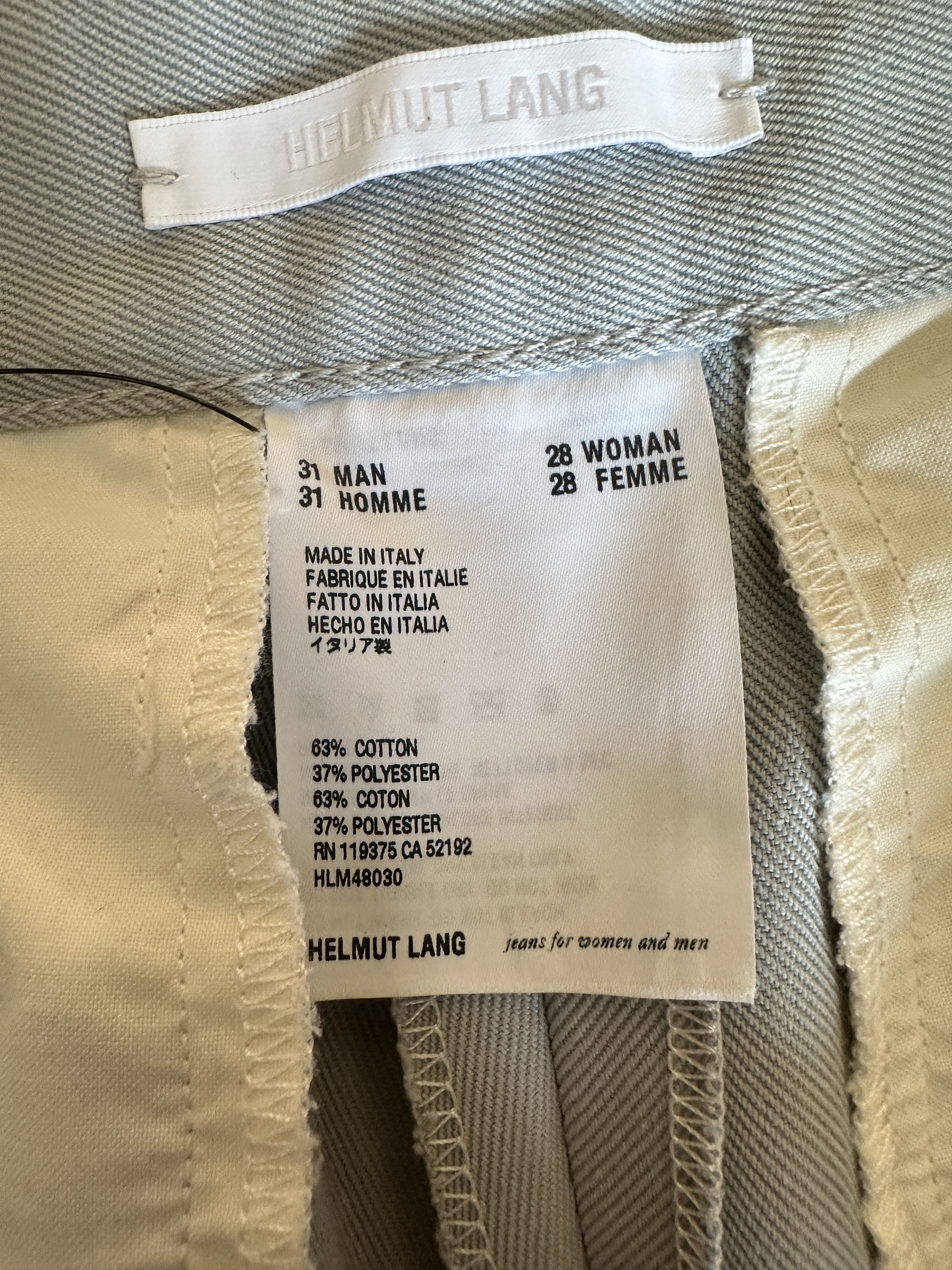 Helmut Lang Helmut Lang Straight Leg Work Pants Size US 32 / EU 48 - 5 Thumbnail