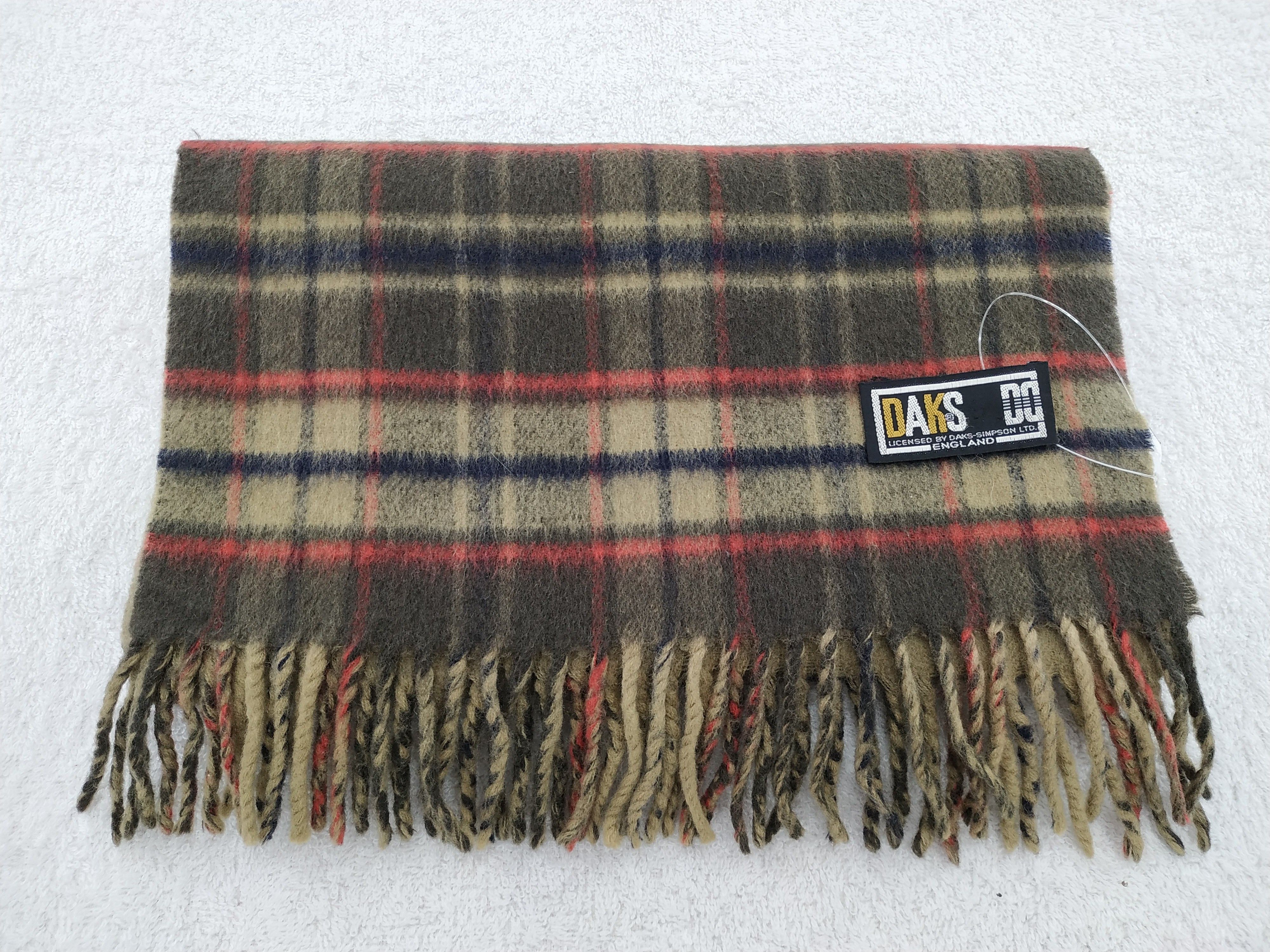 DAKS × Vintage Daks London Scarf / Muffler / Neckwear Size ONE SIZE - 2 Thumbnail