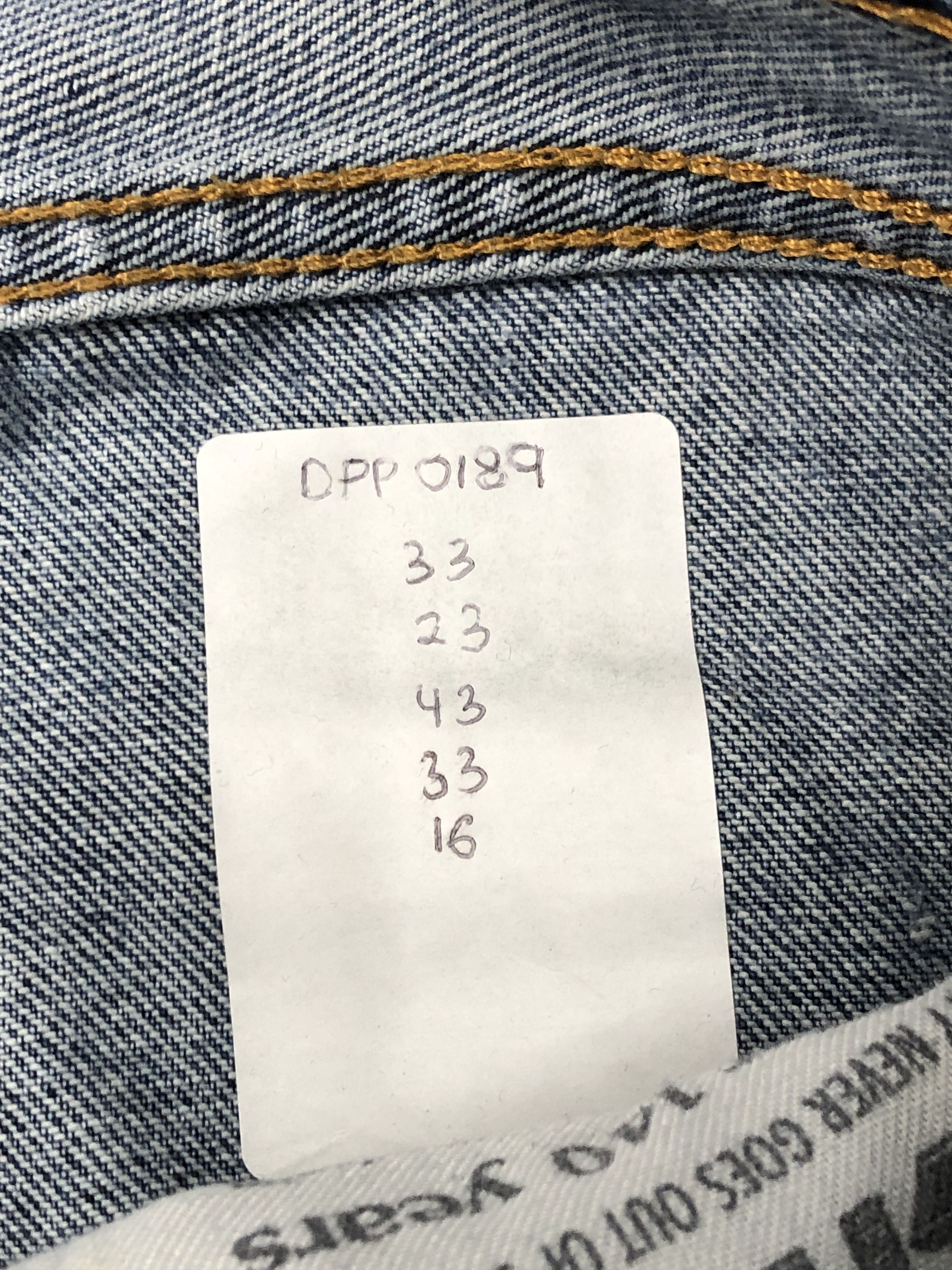 Levi's Vintage Levis 505 Faded Blue Jeans DPP0189 Size US 33 - 13 Thumbnail