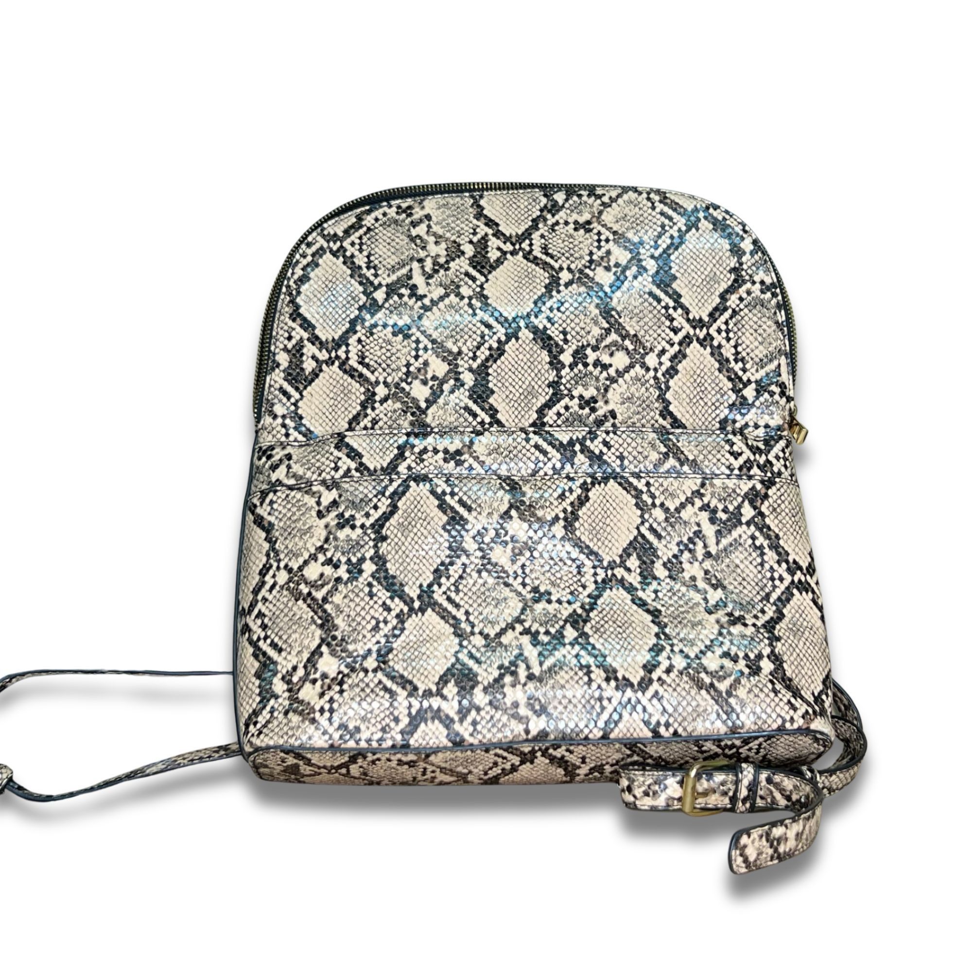 Other A New Day Small Faux Leather Backpack With Snakeskin Print P Size ONE SIZE - 2 Thumbnail