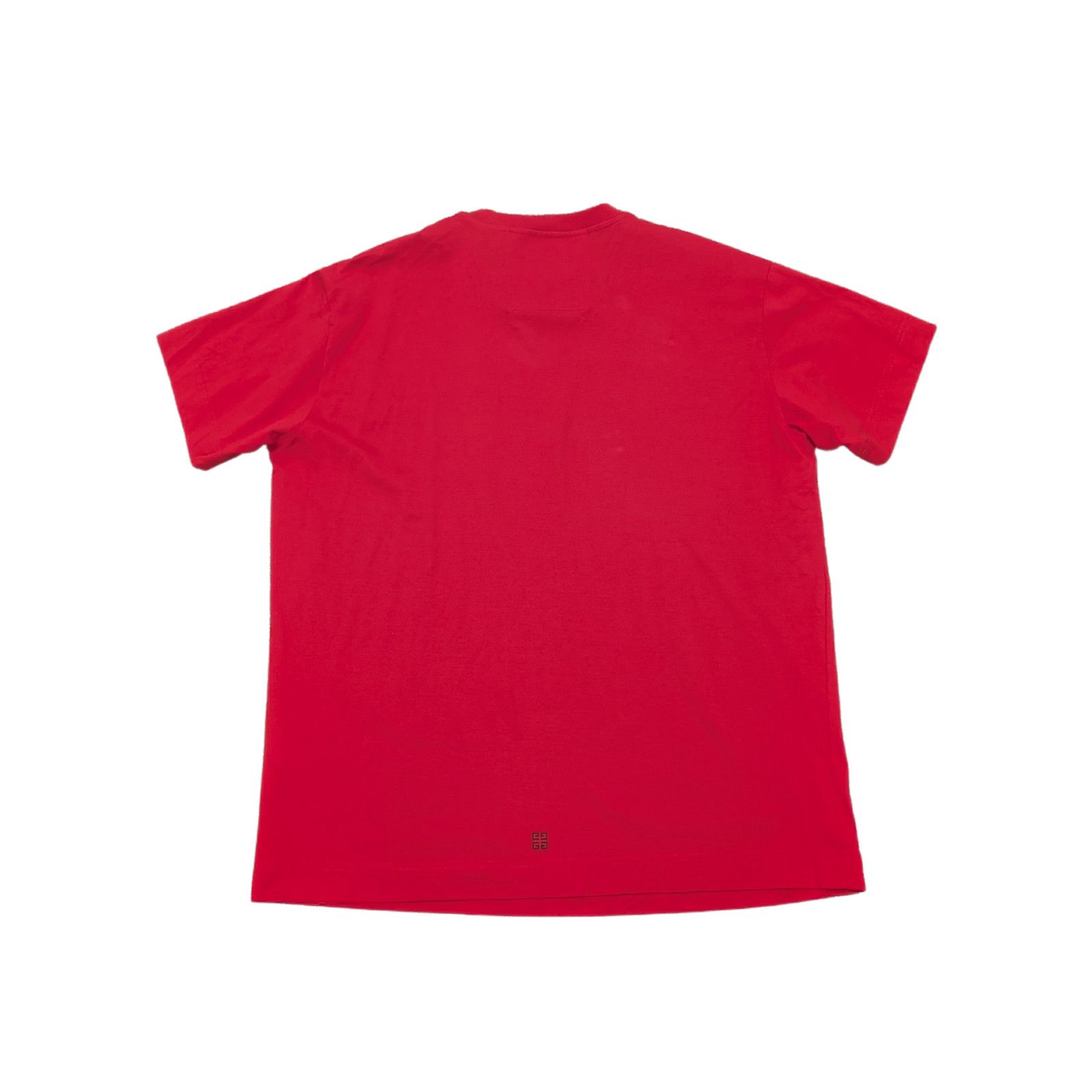 Givenchy NWT Givenchy Red Trompe-l'oeil Graphic Logo T-Shirt Size L Size US L / EU 52-54 / 3 - 2 Thumbnail