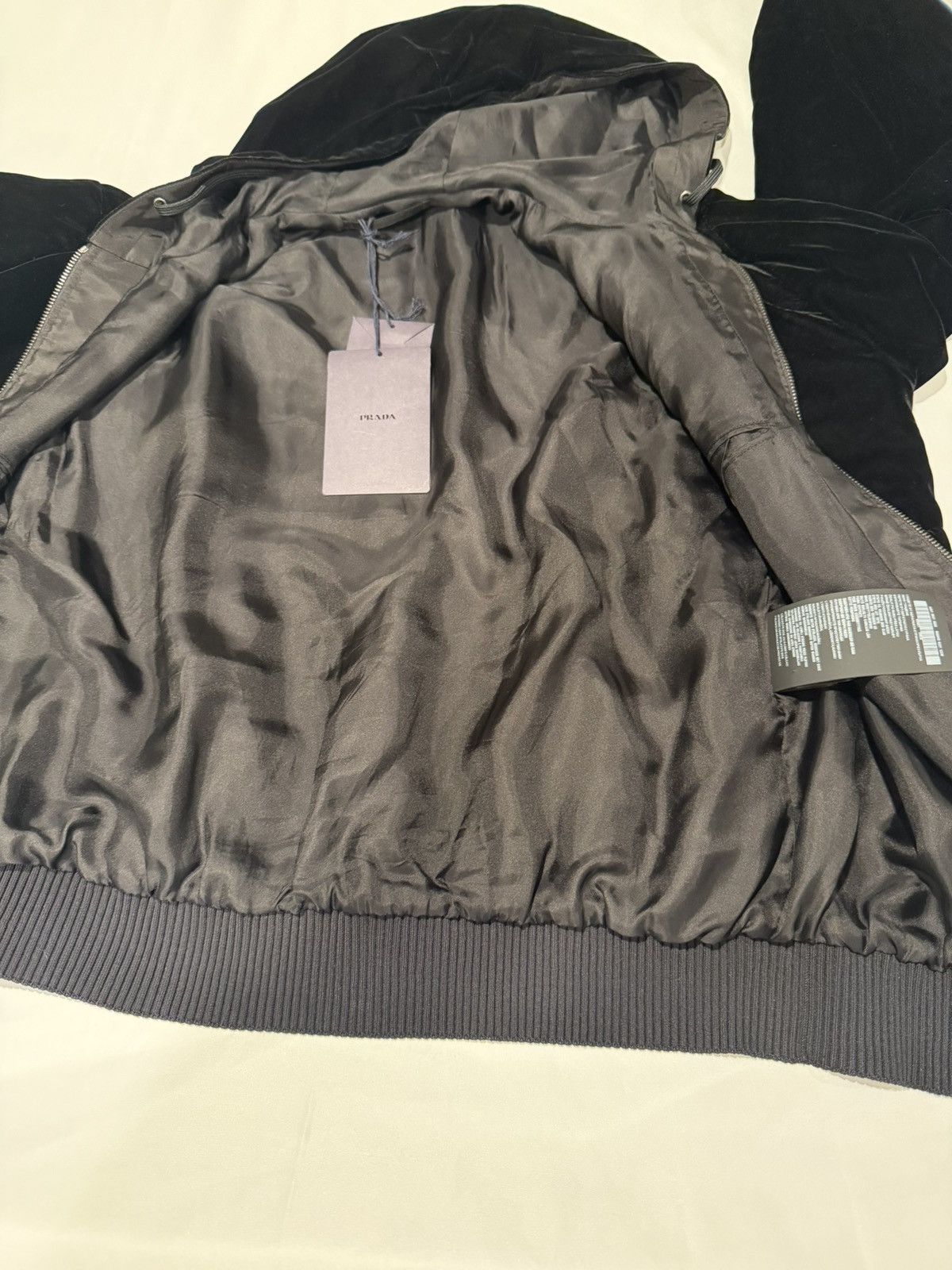 Prada Prada mens velvet hoodie. XL. $3800 Size US XL / EU 56 / 4 - 18 Thumbnail
