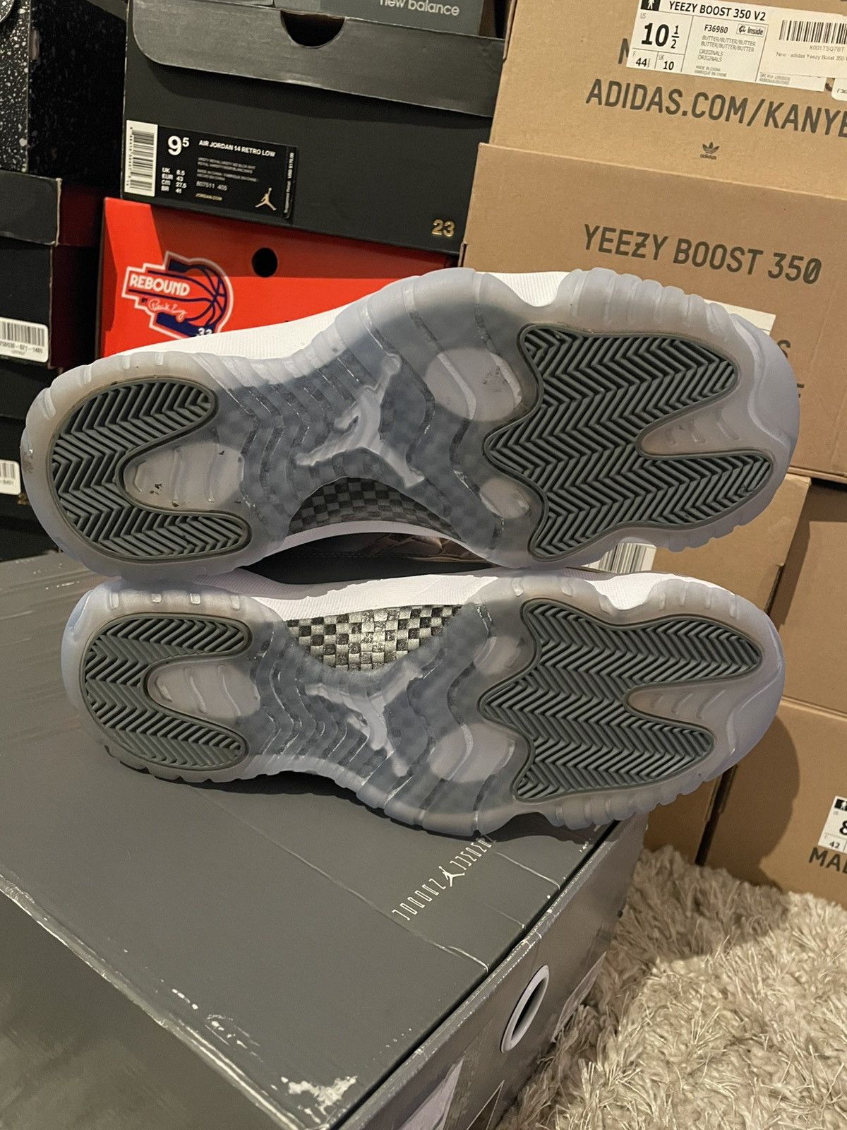 Jordan Brand Jordan 11 Cool Grey 2011 Release Size US 9 / EU 42 - 7 Thumbnail