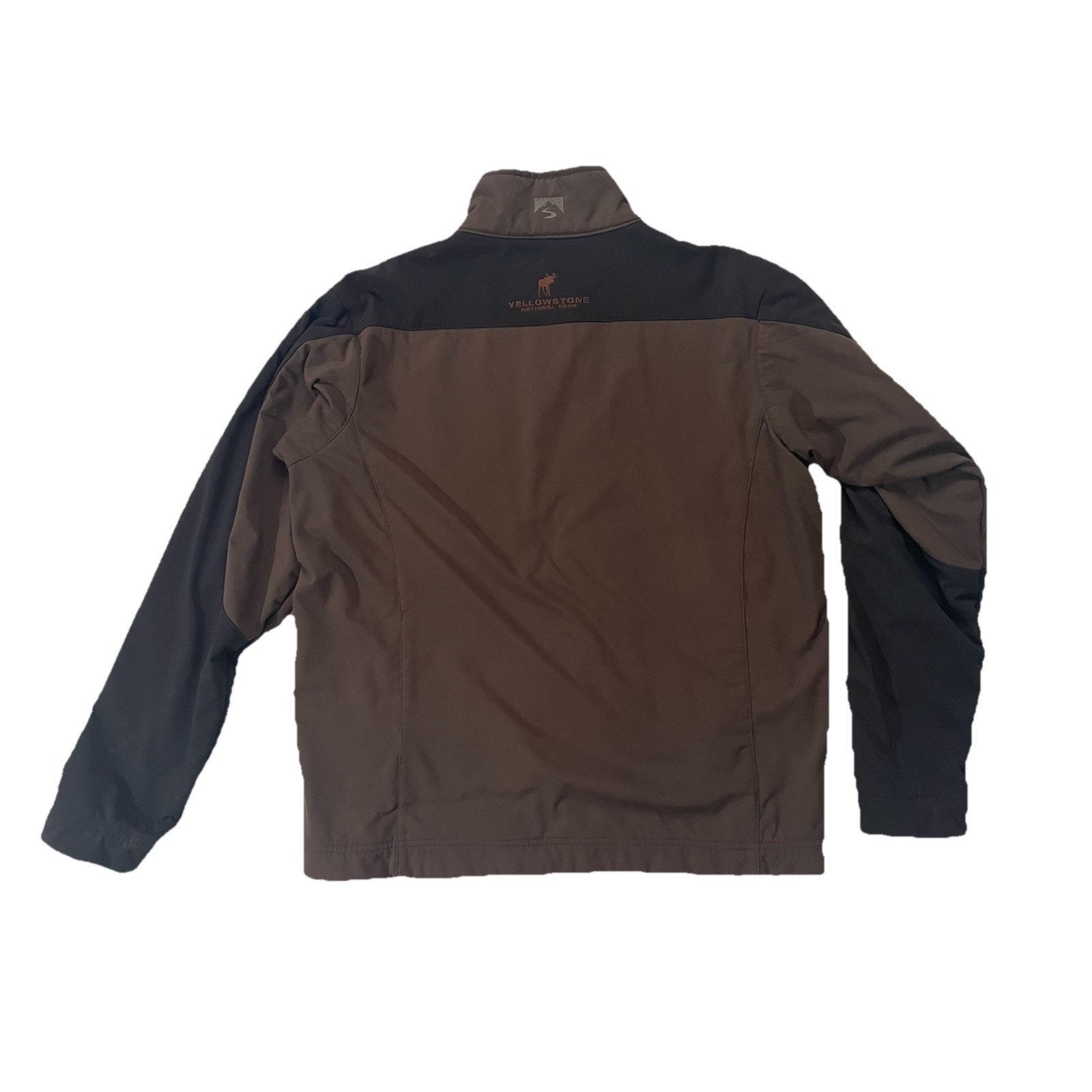 Other Storm Creek Yellowstone Jacket Mens M Brown Zip Softshell Size US M / EU 48-50 / 2 - 2 Thumbnail