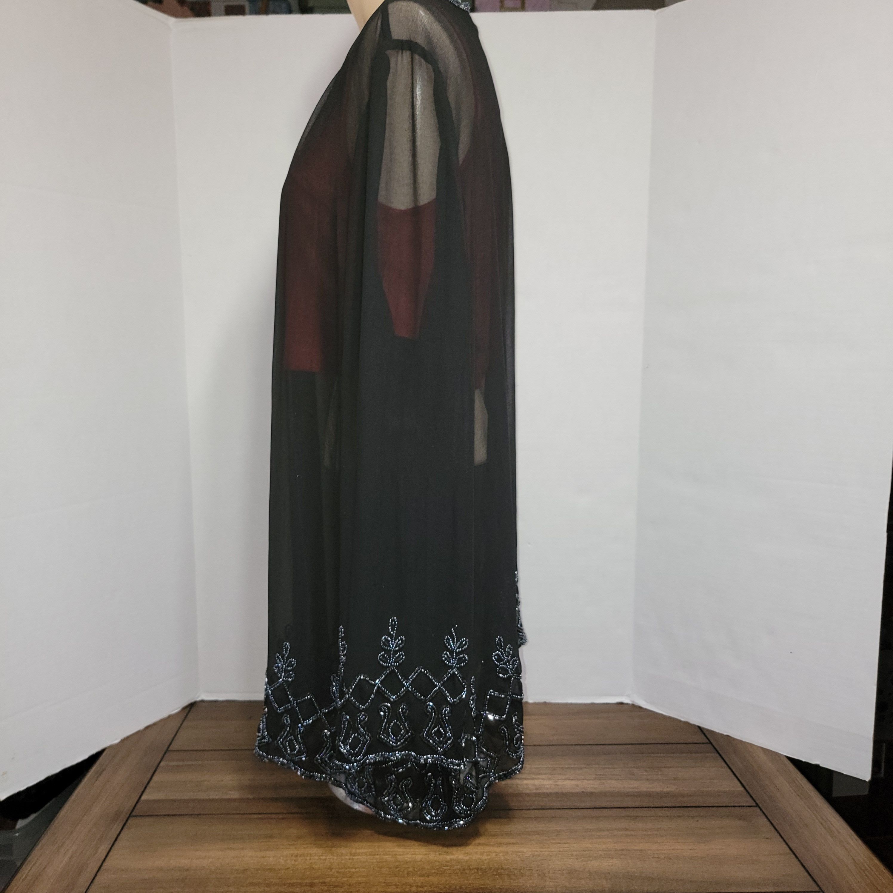 Other JMB Signature LS Sheer Formal Jacket w/ Beads - Size 2XL Size XXL / US 16-18 / IT 52-54 - 7 Thumbnail