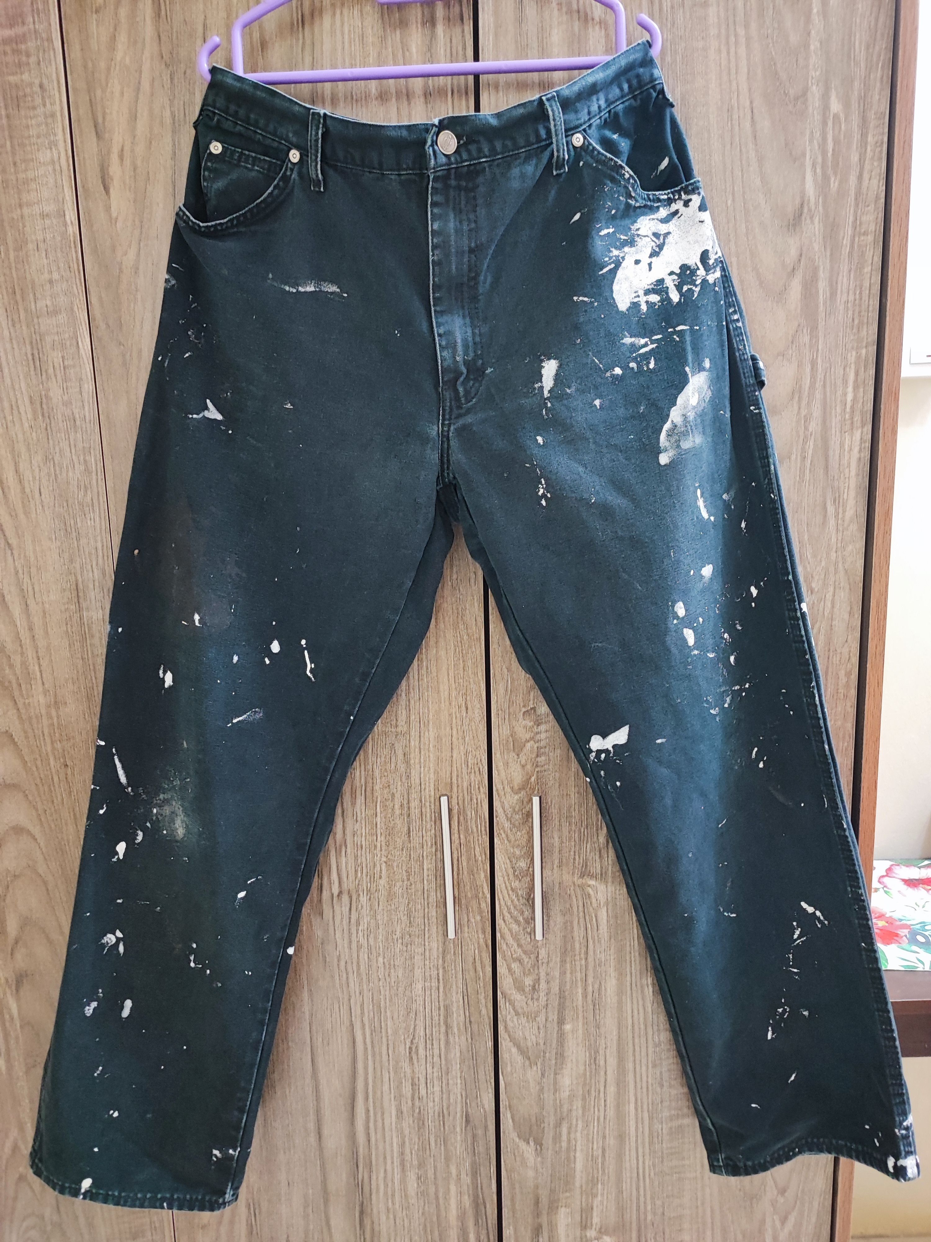 Dickies × Vintage Vintage Dickies Paint splatter Painter Carpenter Pants Size US 36 / EU 52 - 1 Thumbnail