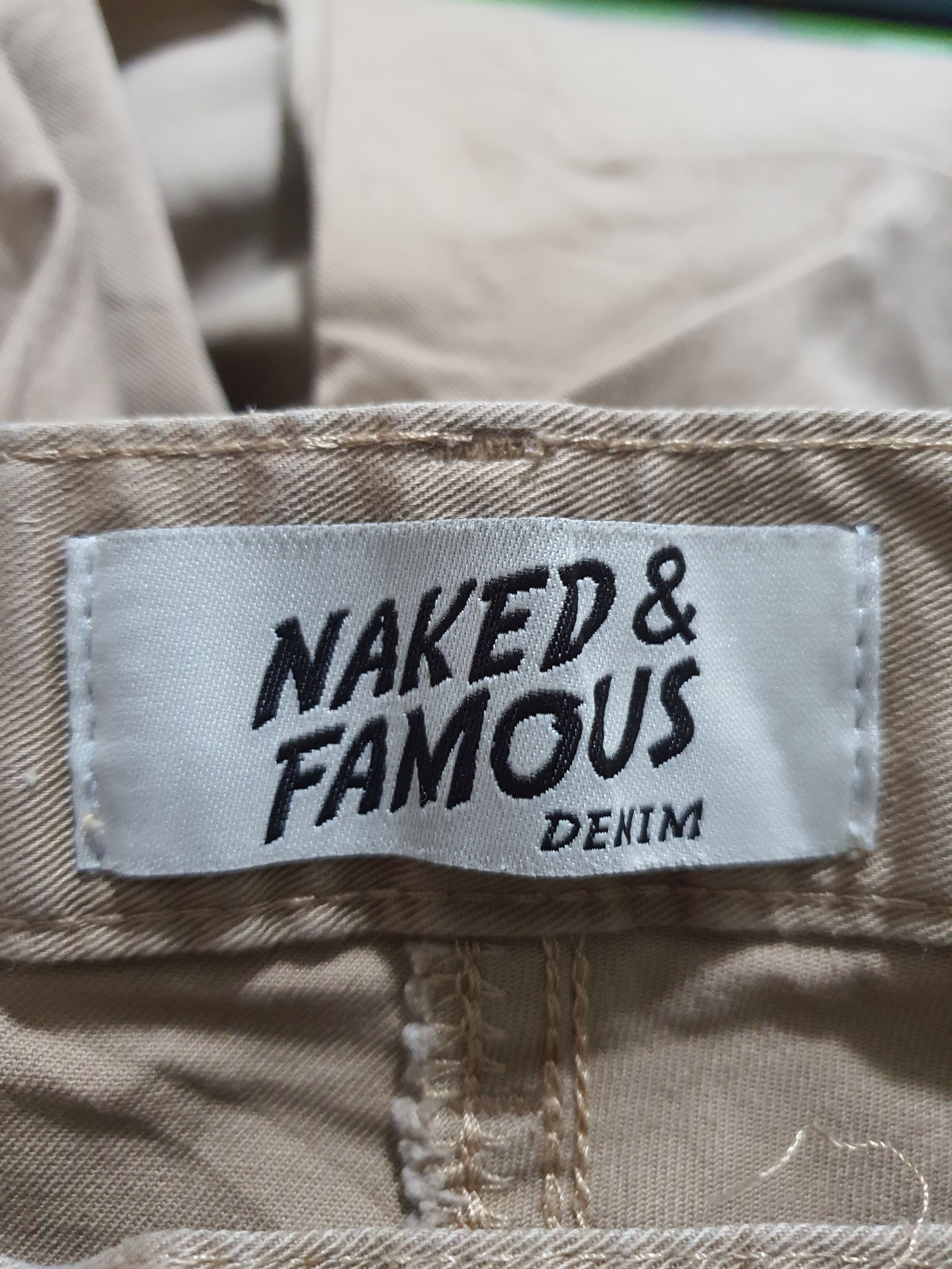 Naked & Famous NAKED & FAMOUS 30”/35” BEIGE ANKLE PANTS Size US 30 / EU 46 - 5 Thumbnail