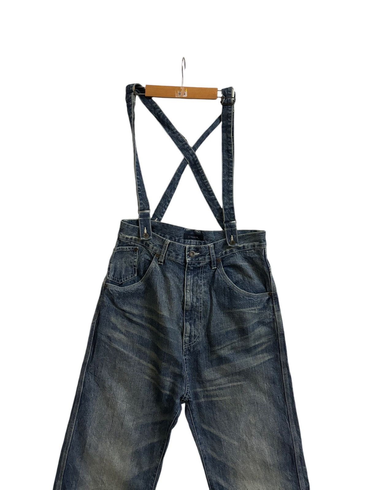 If Six Was Nine × Japanese Brand GARAGE BLUE JAPANESE BRAND BAGGY STYLE DENIM Size US 32 / EU 48 - 3 Thumbnail