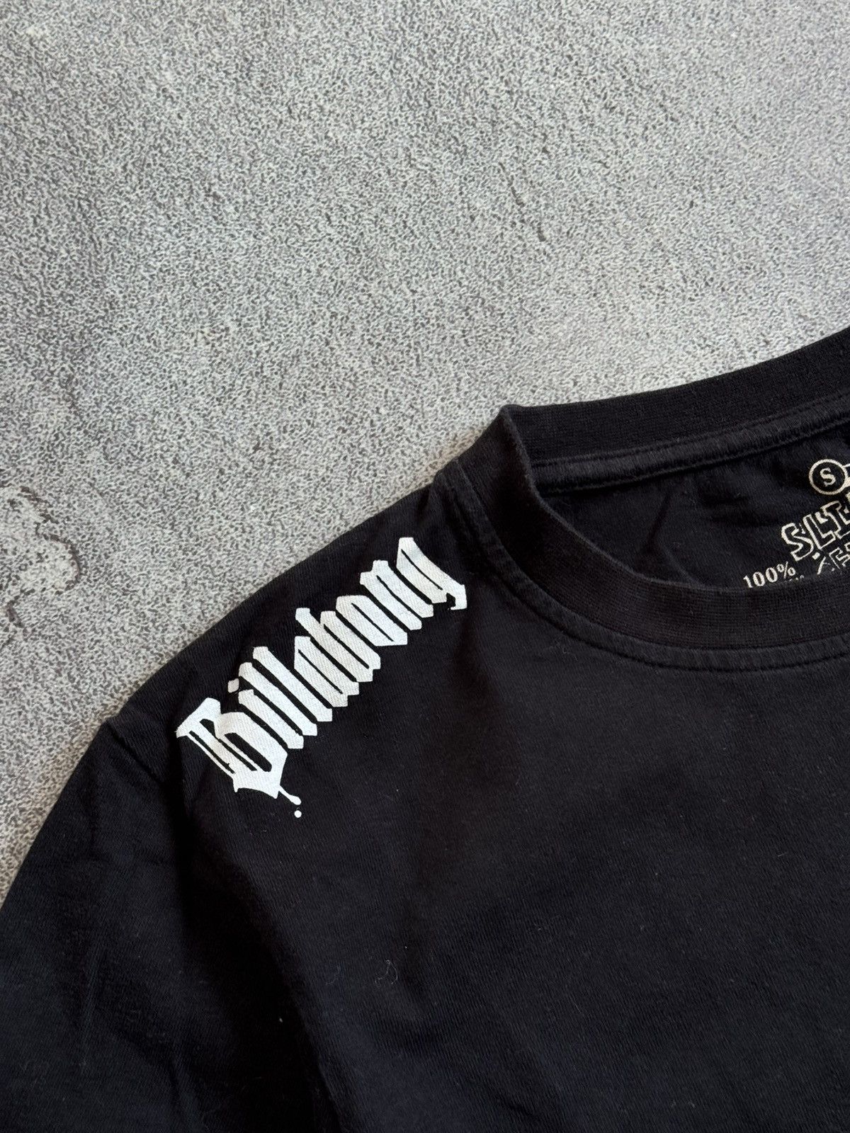 Billabong Billabong S/size big logo skeleton 💀 tee tshirts surf tank Size S / US 4 / IT 40 - 11 Thumbnail