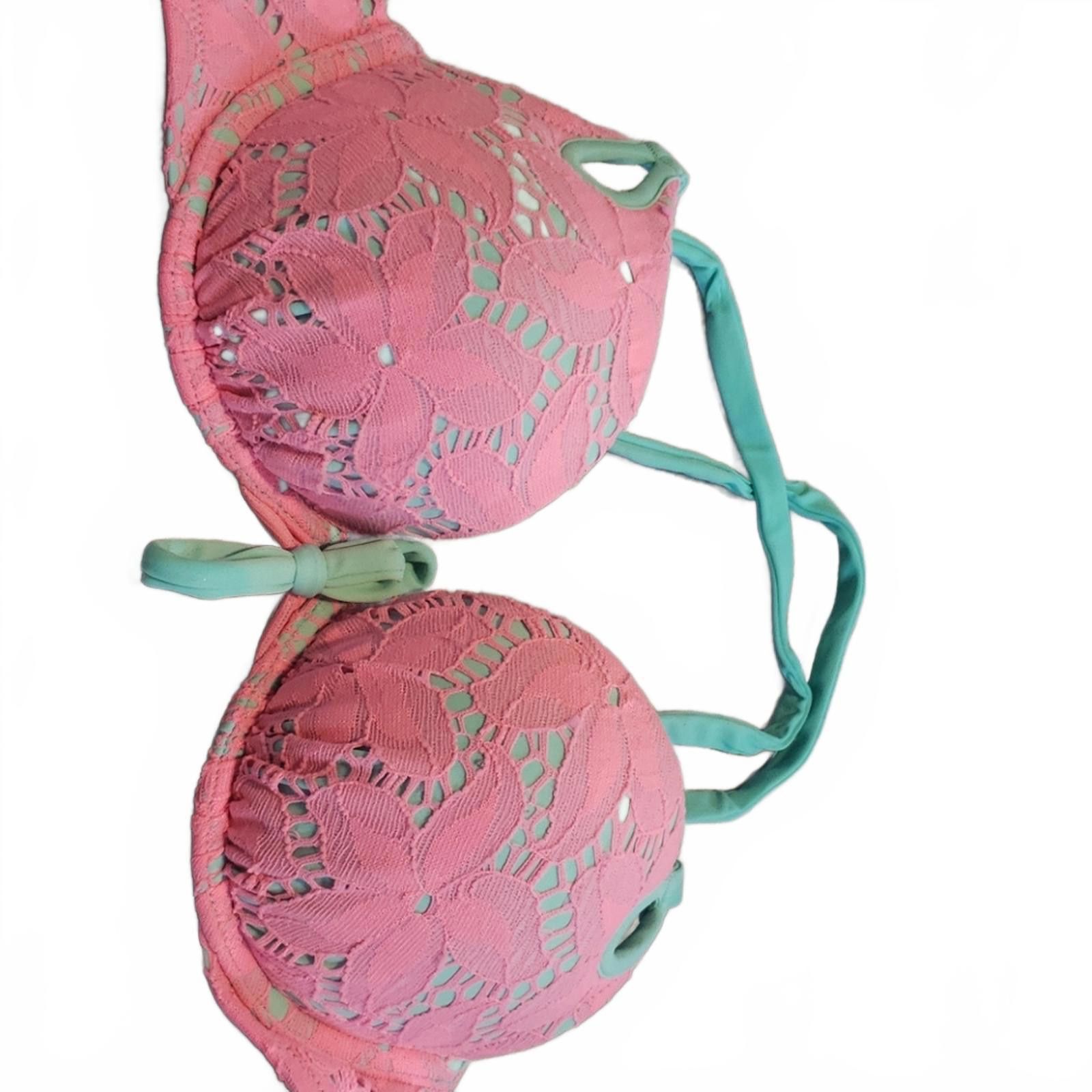 Other Victoria's Secret Pink and Mint Bikini Size ONE SIZE - 4 Thumbnail