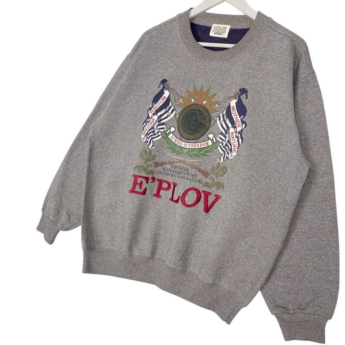 Other Vintage E’plov Sport Sweatshirt Crewneck Brown Size L Size US L / EU 52-54 / 3 - 2 Thumbnail