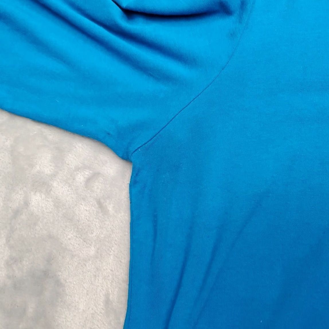 Eileen Fisher Eileen Fisher Top Womens M Blue Viscose Spandex Long Sleeve Tunic Shirt Pullover Knit Minimalist Casual Womens Size M / US 6-8 / IT 42-44 - 4 Thumbnail