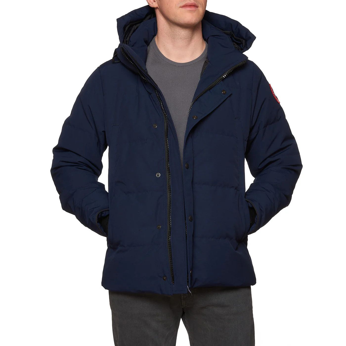 Canada Goose CANADA GOOSE Wyndham Parka 2048M 47 Blue Down Jacket Size US M / EU 48-50 / 2 - 1 Thumbnail