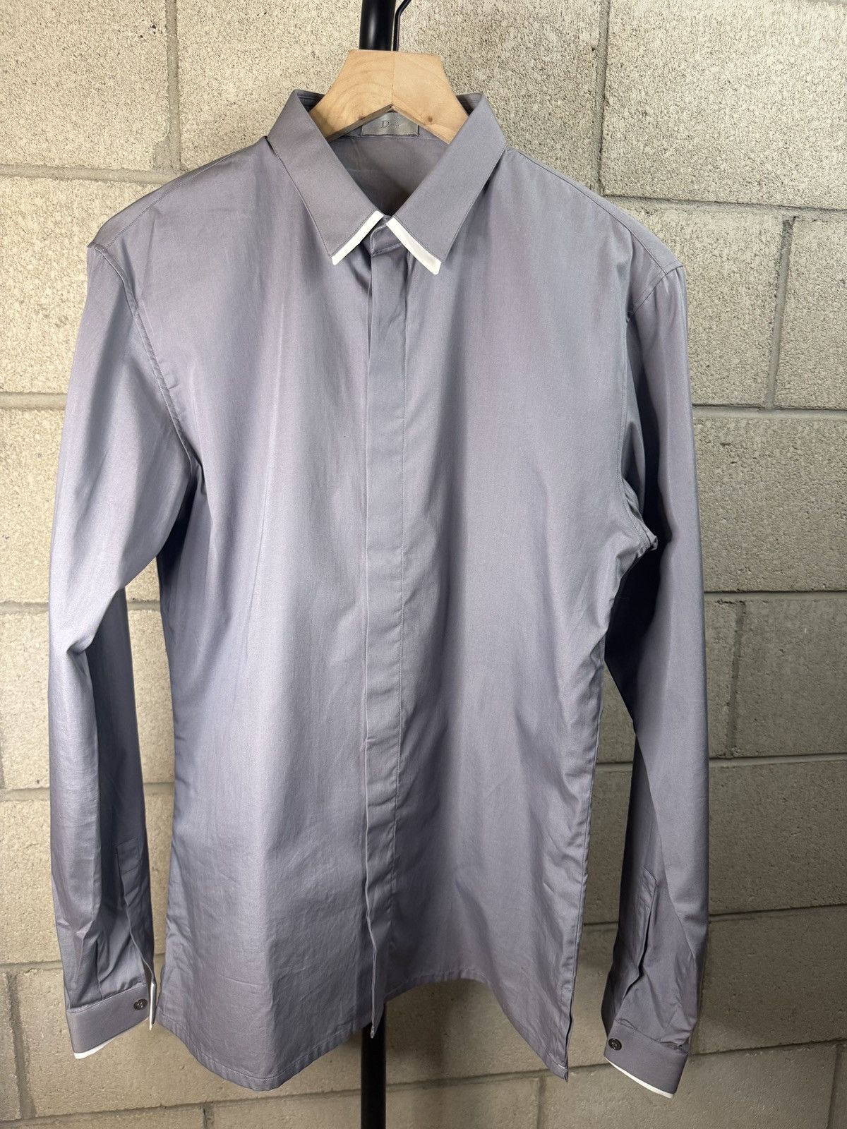 Dior × Hedi Slimane AUTH RARE DIOR HOMME HEDI SLIMANE OMBRE PLAID