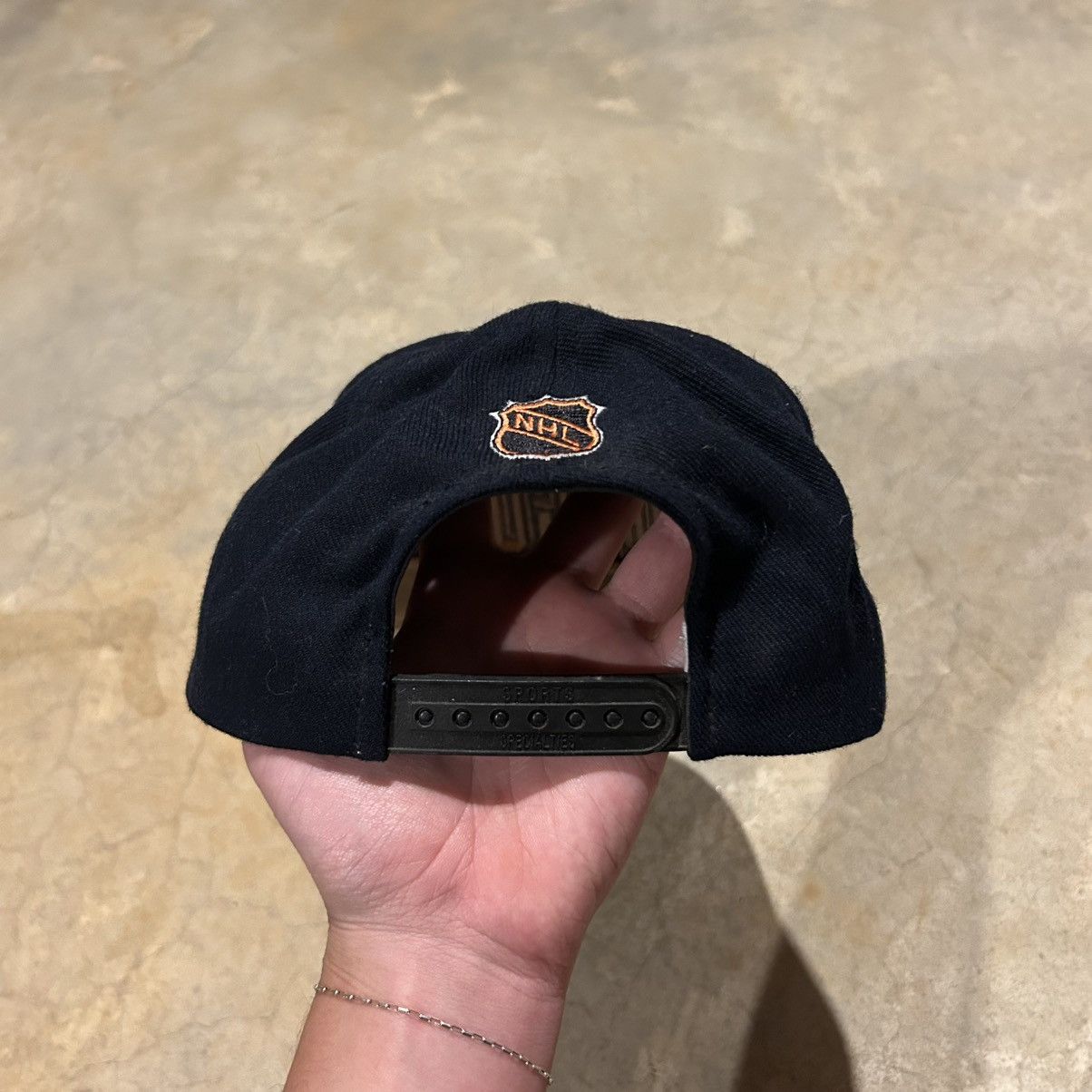 Sports Specialties Vintage 1990s Pittsburgh Pirates Shadow Laser NHL Hat Rare Size ONE SIZE - 6 Thumbnail
