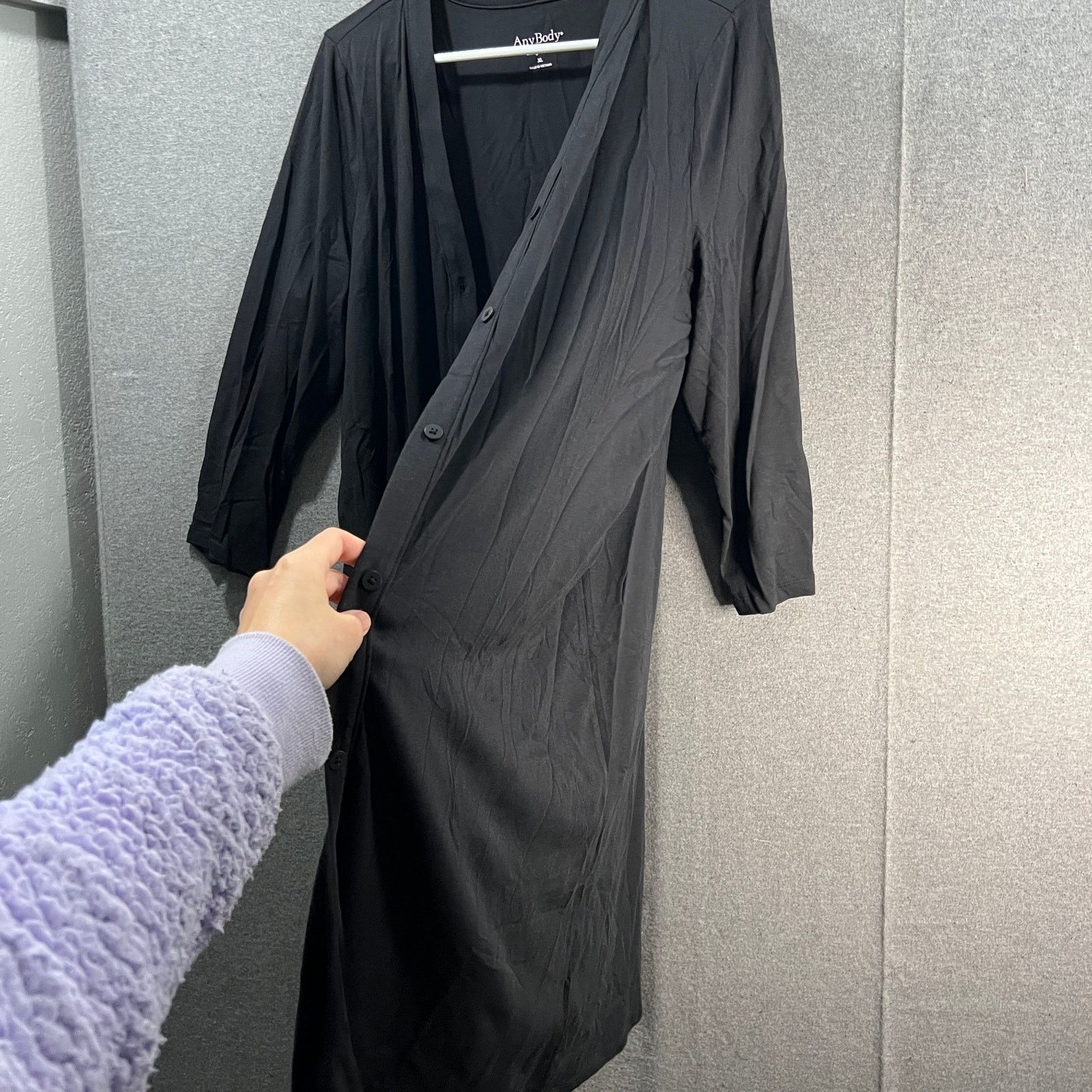 Other AnyBody Cozy knit Button Front Long Cardigan Je Size XL / US 12-14 / IT 48-50 - 4 Thumbnail