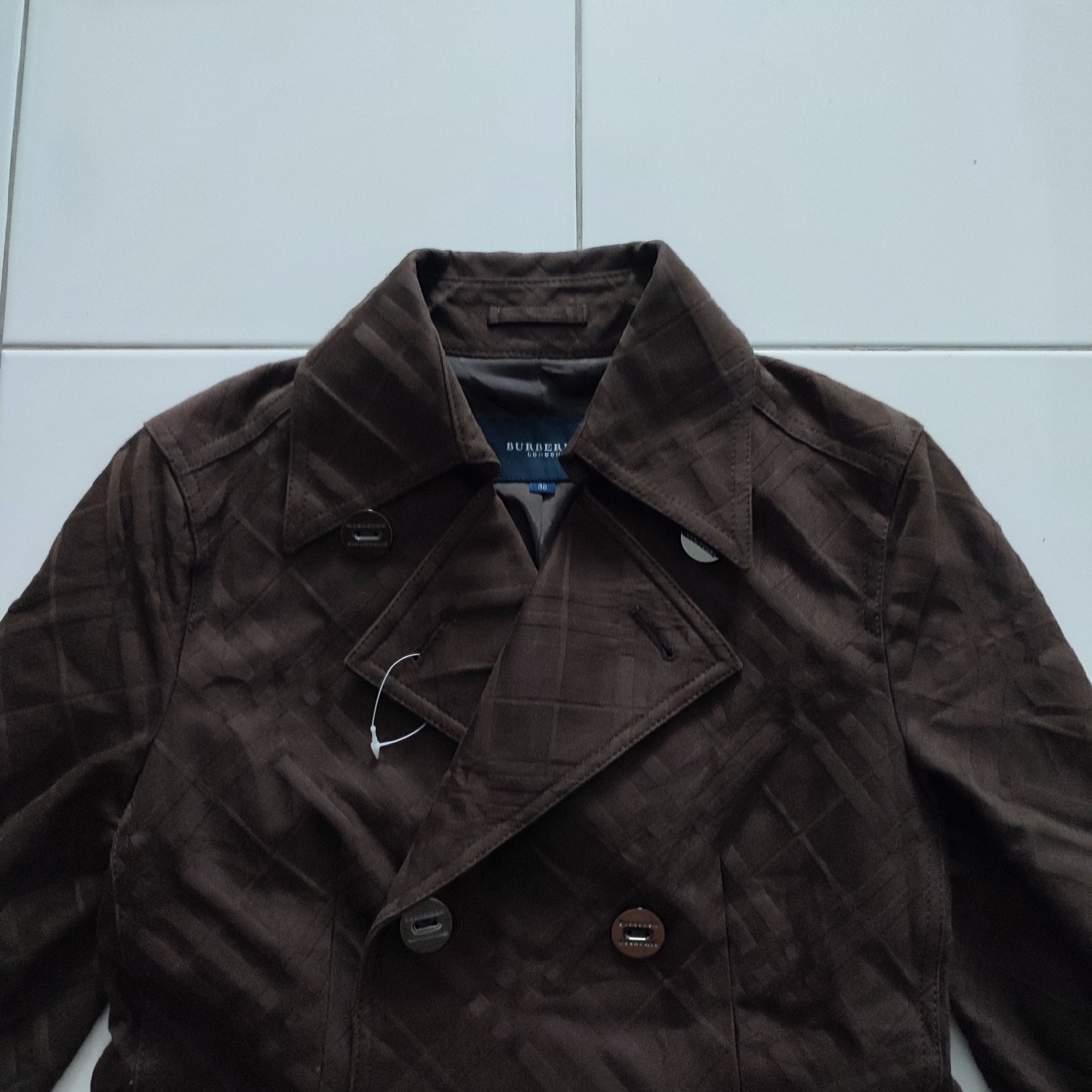 Burberry × Burberry Prorsum × Designer 🔥STEALS🔥Very Rare Burberry London Nova Embossed Blazer Size XS / US 0-2 / IT 36-38 - 4 Thumbnail