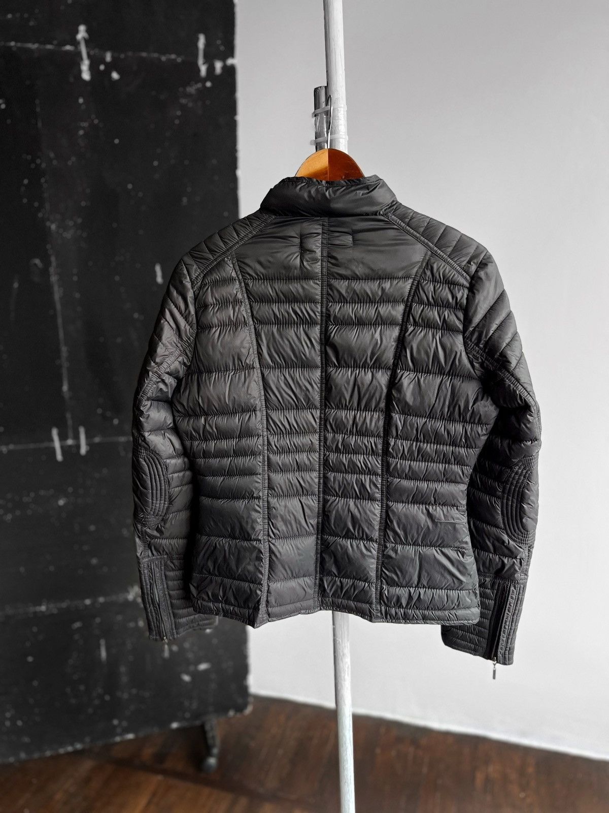 Designer × Other Frieda & Freddies New York Womens Gray Padded Quilted Jacket Size M / US 6-8 / IT 42-44 - 3 Thumbnail