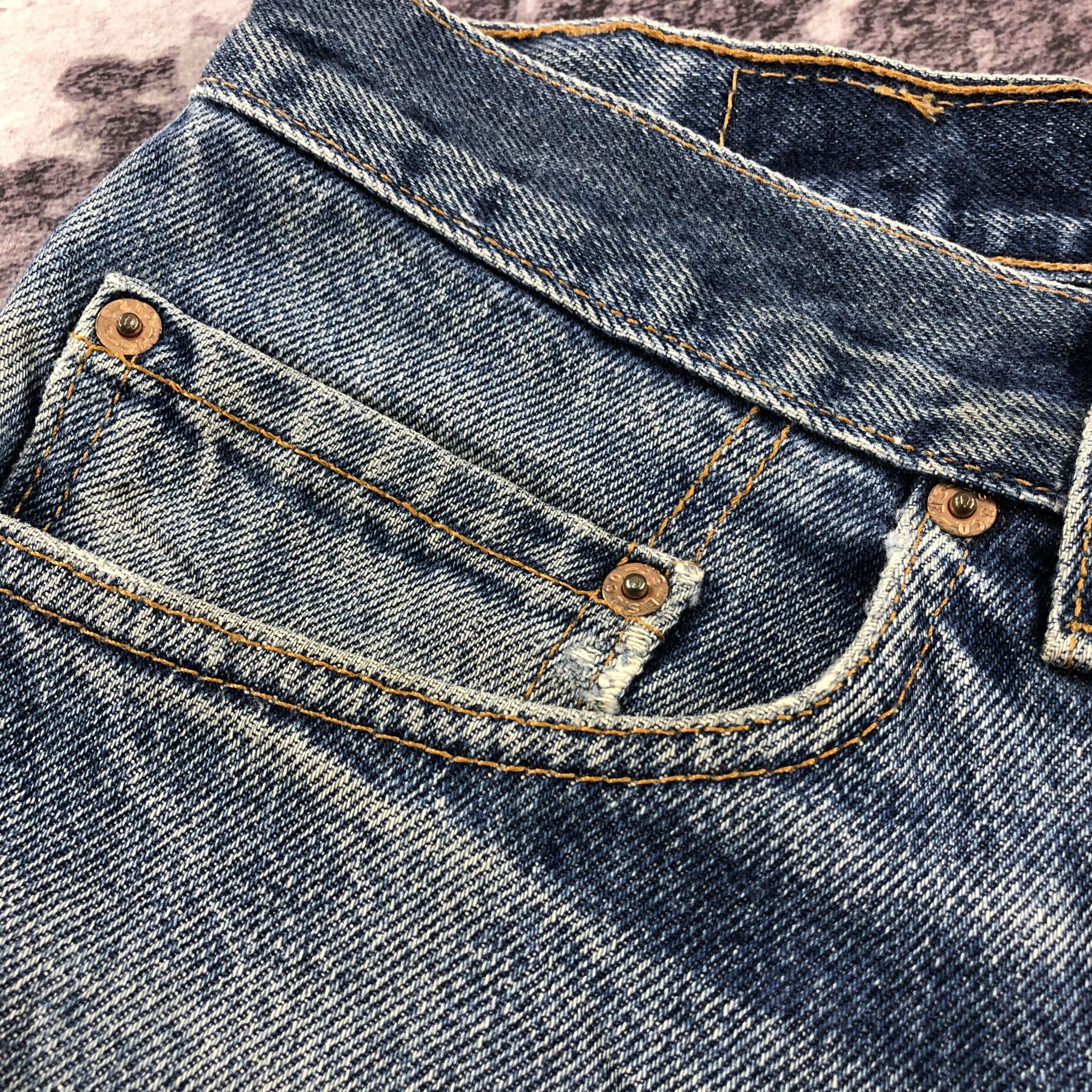 Levi's × Vintage 90s Vintage Levis 505 Jeans-JM2639 Size US 35 - 10 Thumbnail