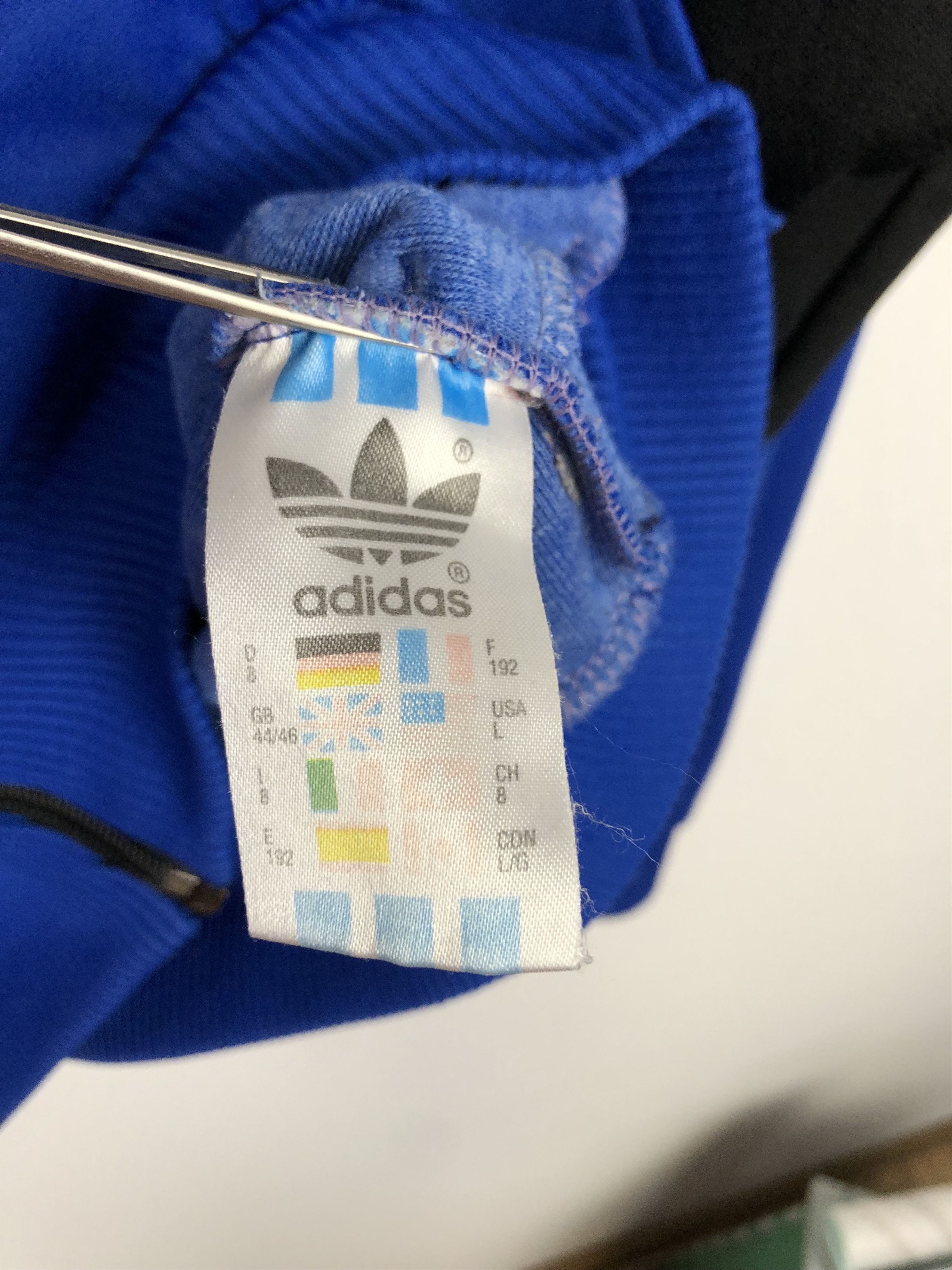 Adidas × Vintage Vintage Adidas Schalke 04 Football Template Jacket Track Size US L / EU 52-54 / 3 - 9 Thumbnail