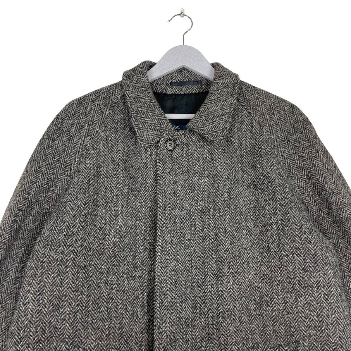 Harris Tweed × Japanese Brand 💥HARRIS TWEED HERRINGBONE LONG JACKET Size US M / EU 48-50 / 2 - 2 Thumbnail