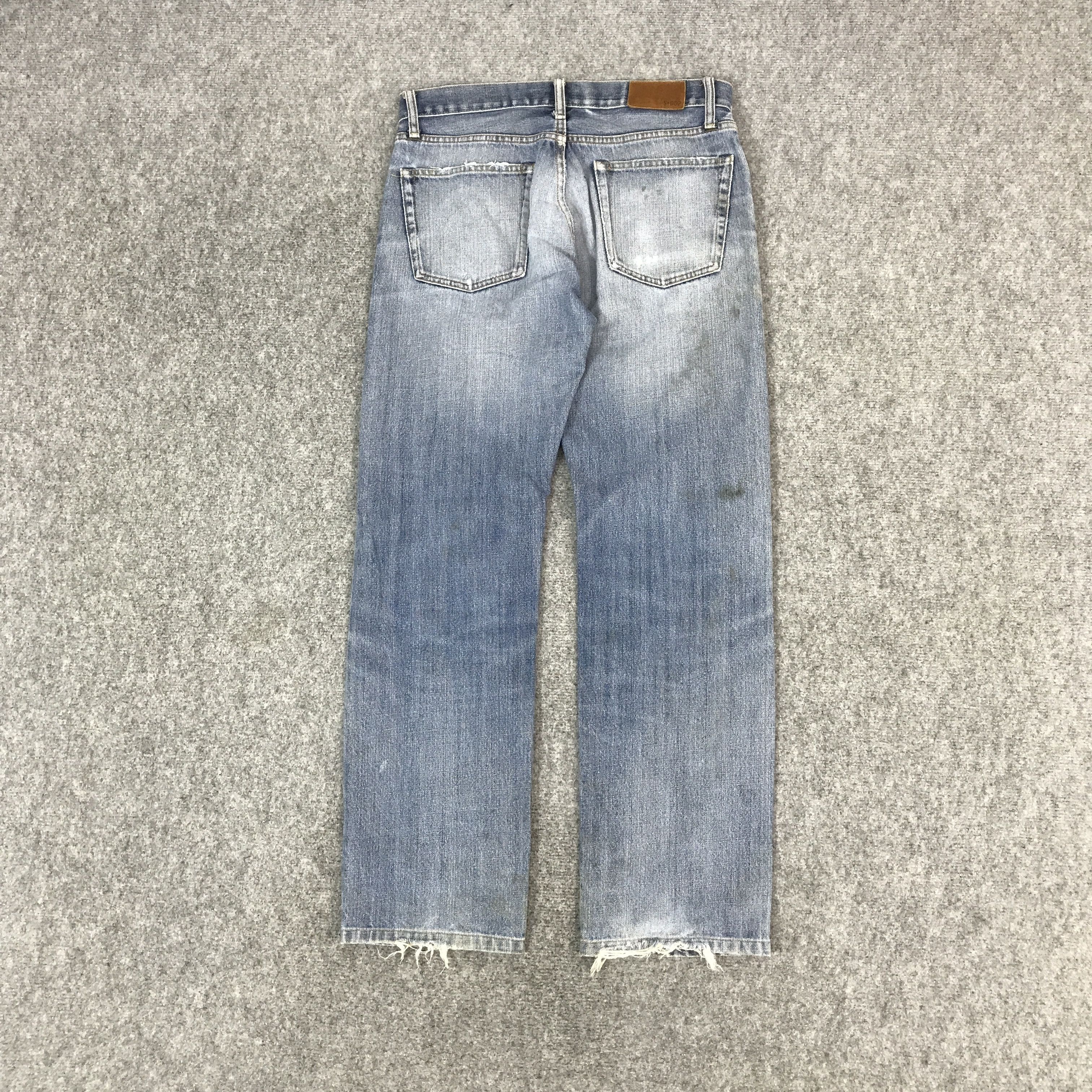 Uniqlo UNIQLO DISTRESSED DENIM PANTS Size US 32 / EU 48 - 4 Thumbnail