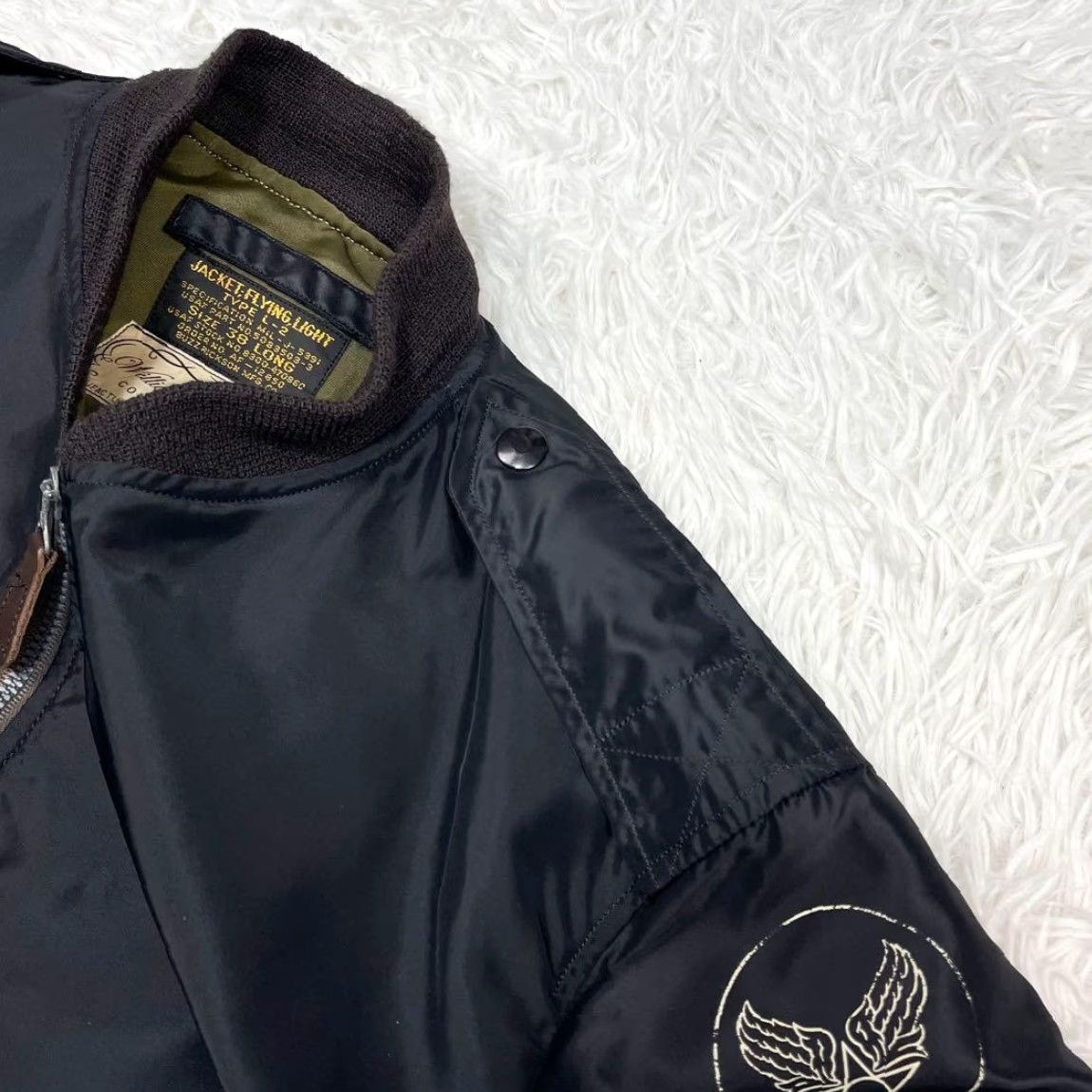 Buzz Rickson's Buzz Rickson's MA-1 Jacket William Gibson x Buzz Rickson's Black 38 Jacket Size US XXS / EU 40 - 6 Thumbnail