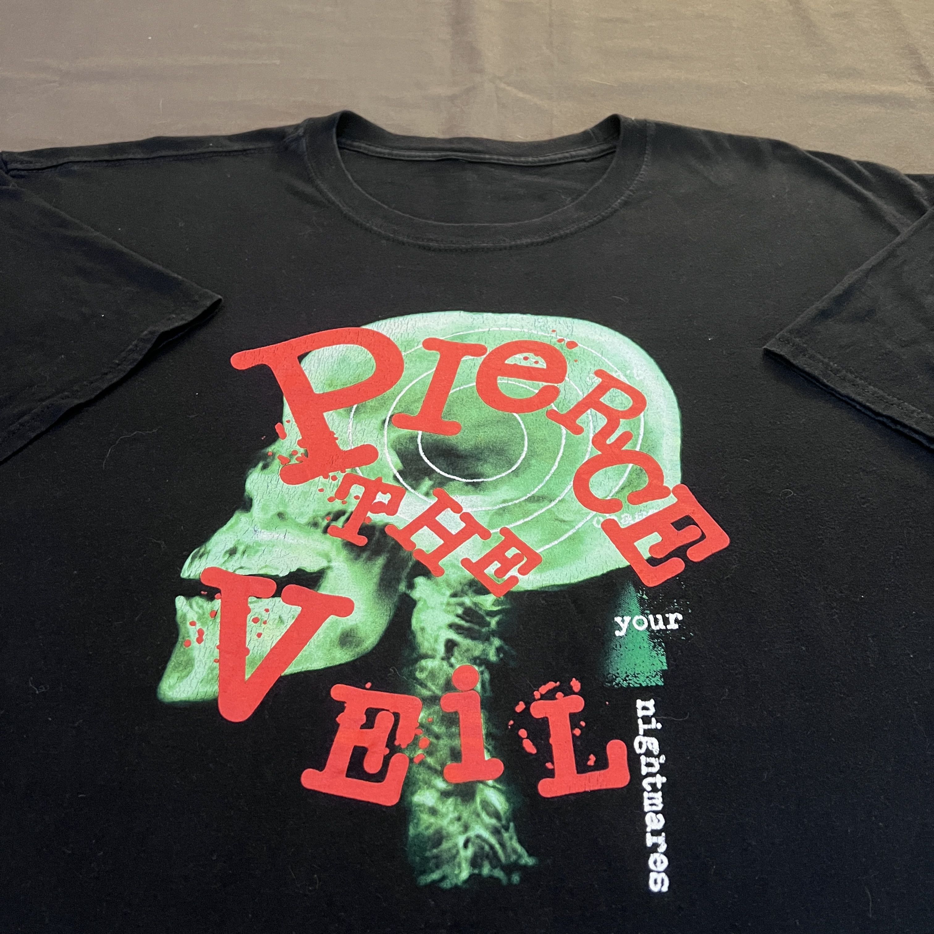 Band Tees × Vintage Pierce the Veil Alternative Band Promo Tee 2XL Size US XXL / EU 58 / 5 - 1 Thumbnail