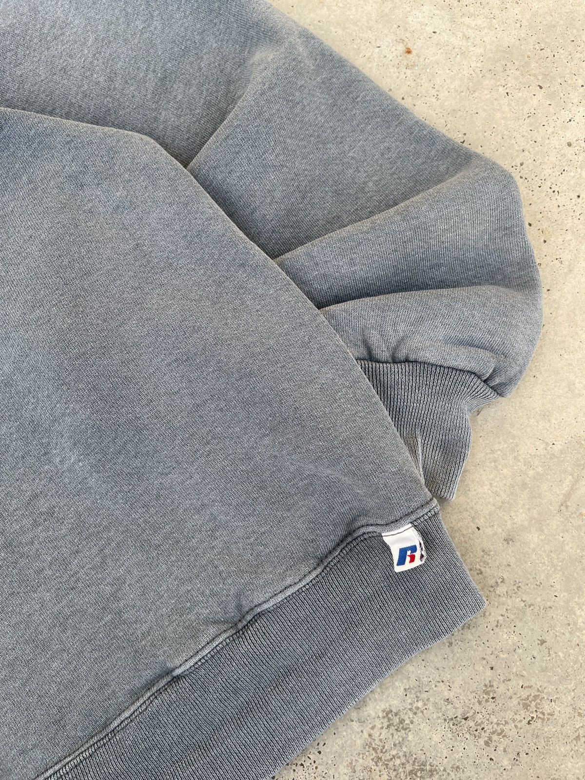 Russell Athletic × Vintage Vintage 90s Russell Athletic Blank Hoodie Size US XL / EU 56 / 4 - 5 Thumbnail